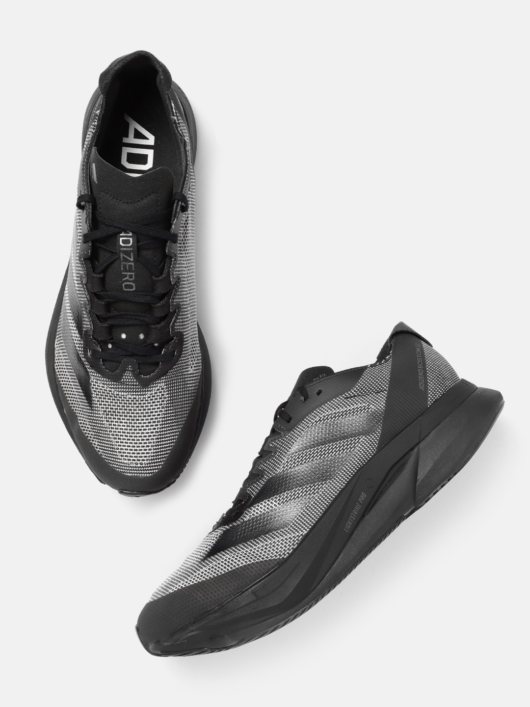 

ADIDAS Men Adizero Boston 12 Running Shoes, Black