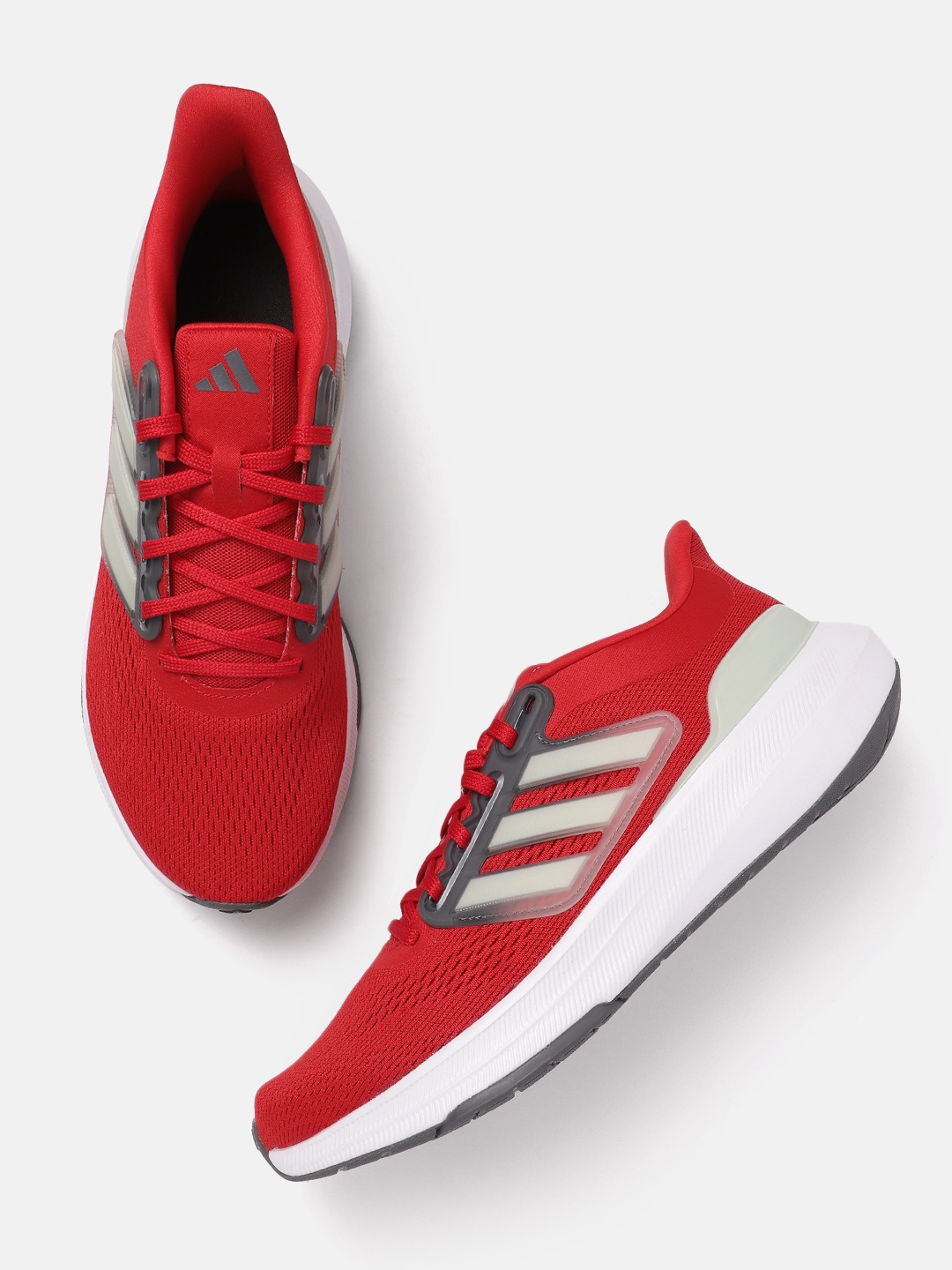 

ADIDAS Men Textile Ultrabounce Running Shoes, Red