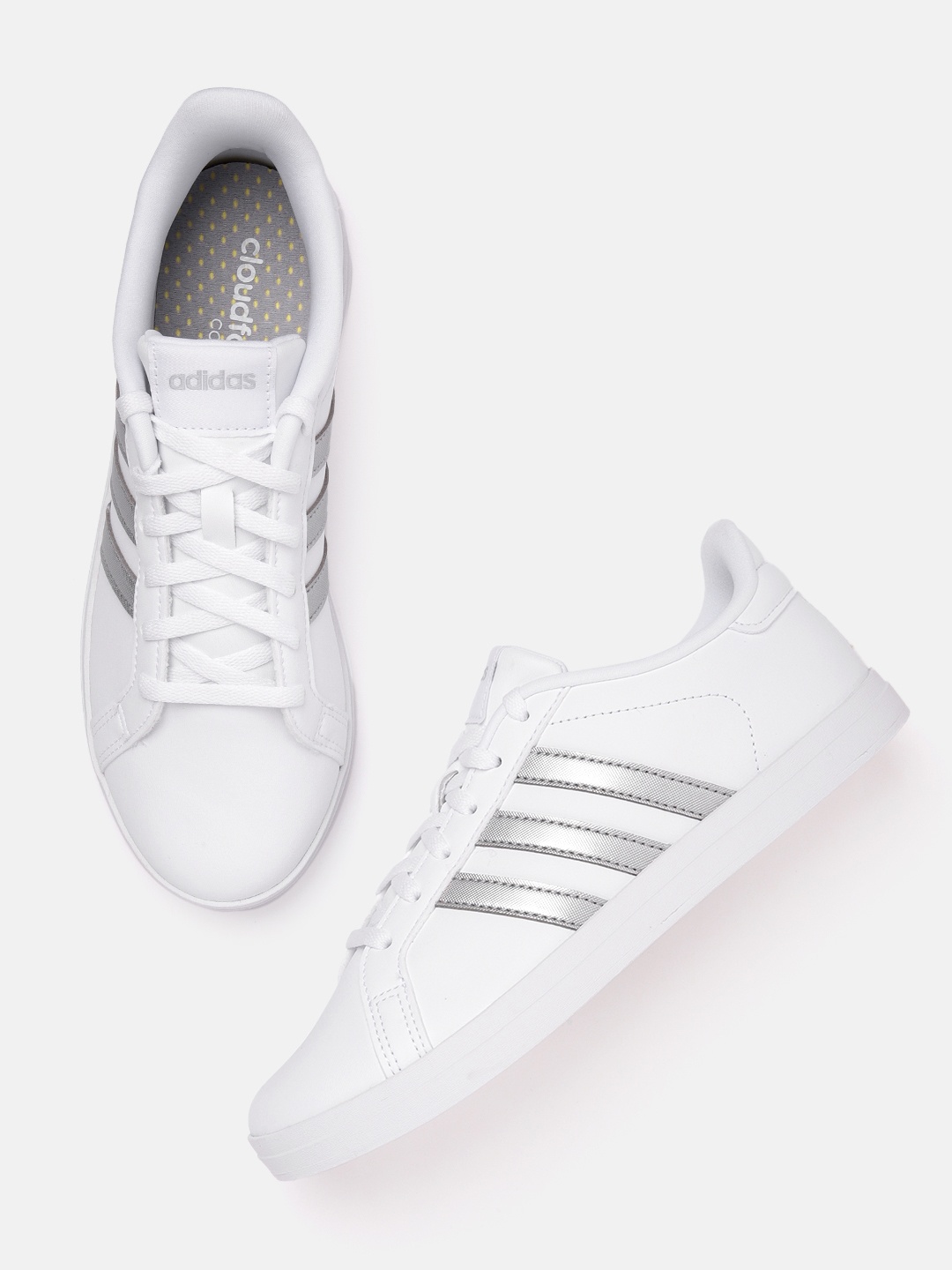 

ADIDAS Women Courtpoint Tennis Shoes, White
