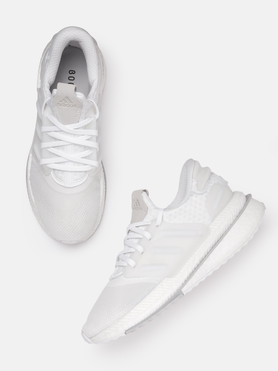 

ADIDAS Women Woven Design X_Plrboost Running Shoes, White