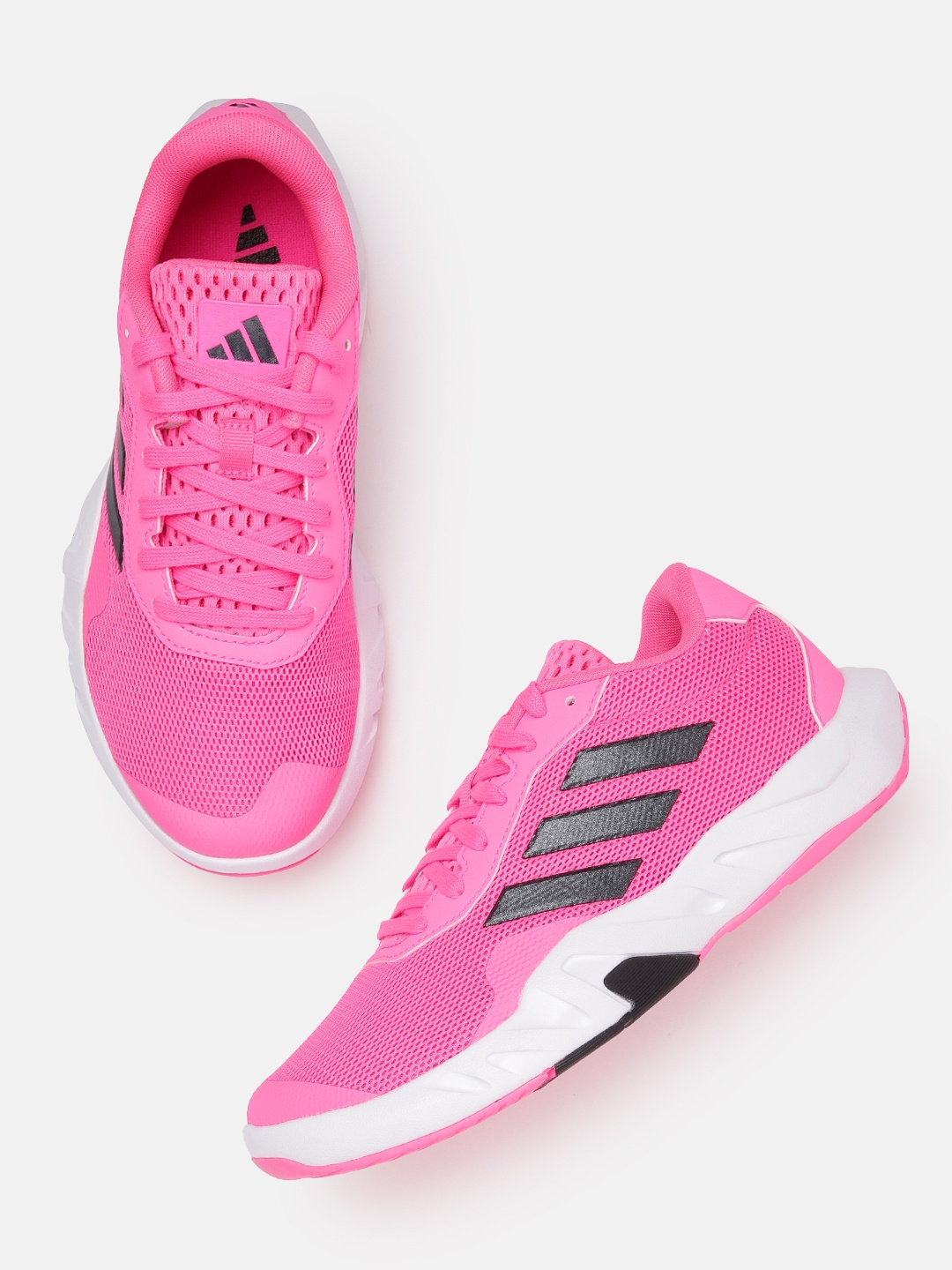 

ADIDAS Women Woven Design Amplimove Trainer Shoes, Pink