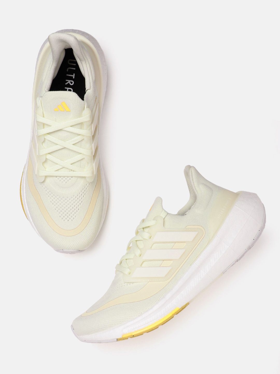 

ADIDAS Women Woven Design Ultraboost Light Running Shoes, White