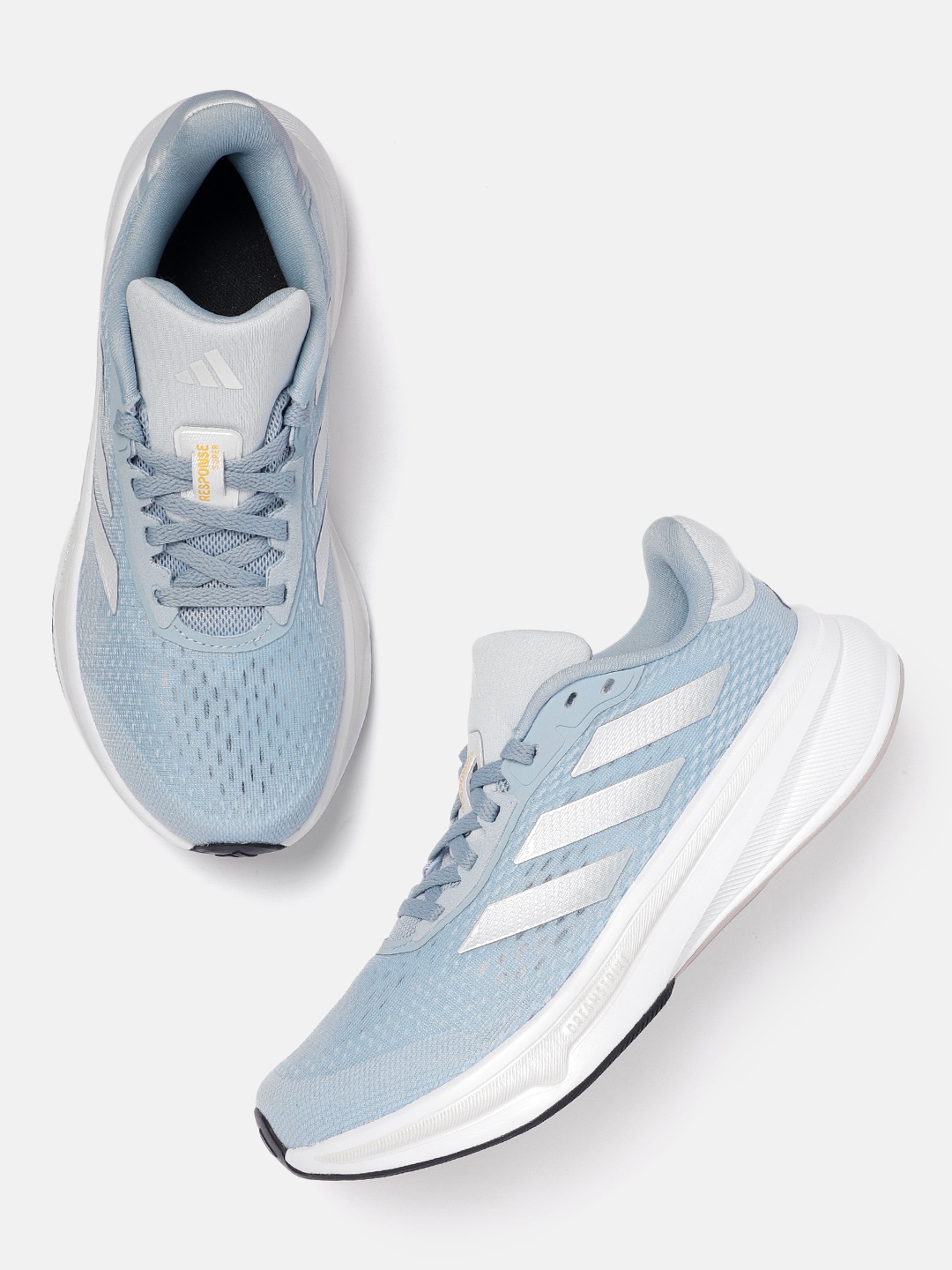 

ADIDAS Women Woven Design Response Super Running Shoes, Blue