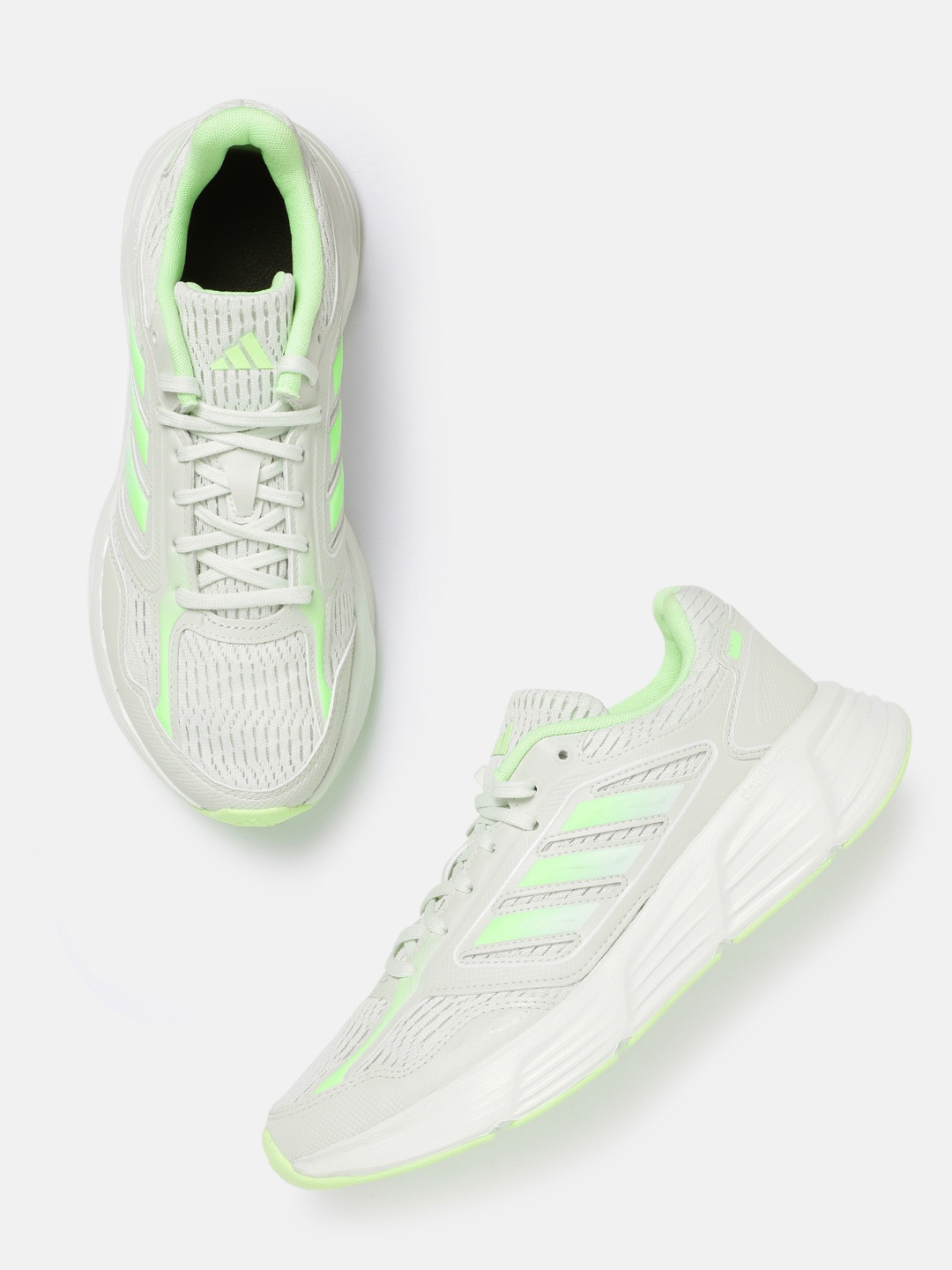 

ADIDAS Women Woven Design Galaxy Star Running Shoes, Green