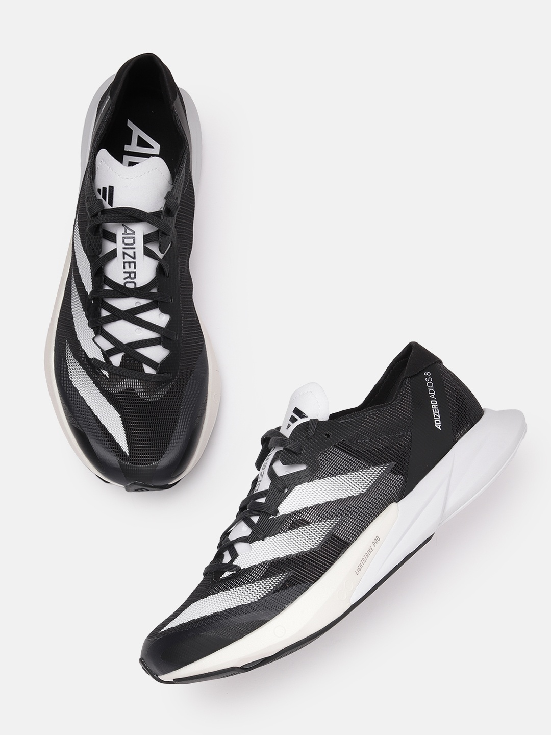 

ADIDAS Women Adizero Adios 8 W Running Shoes, Black