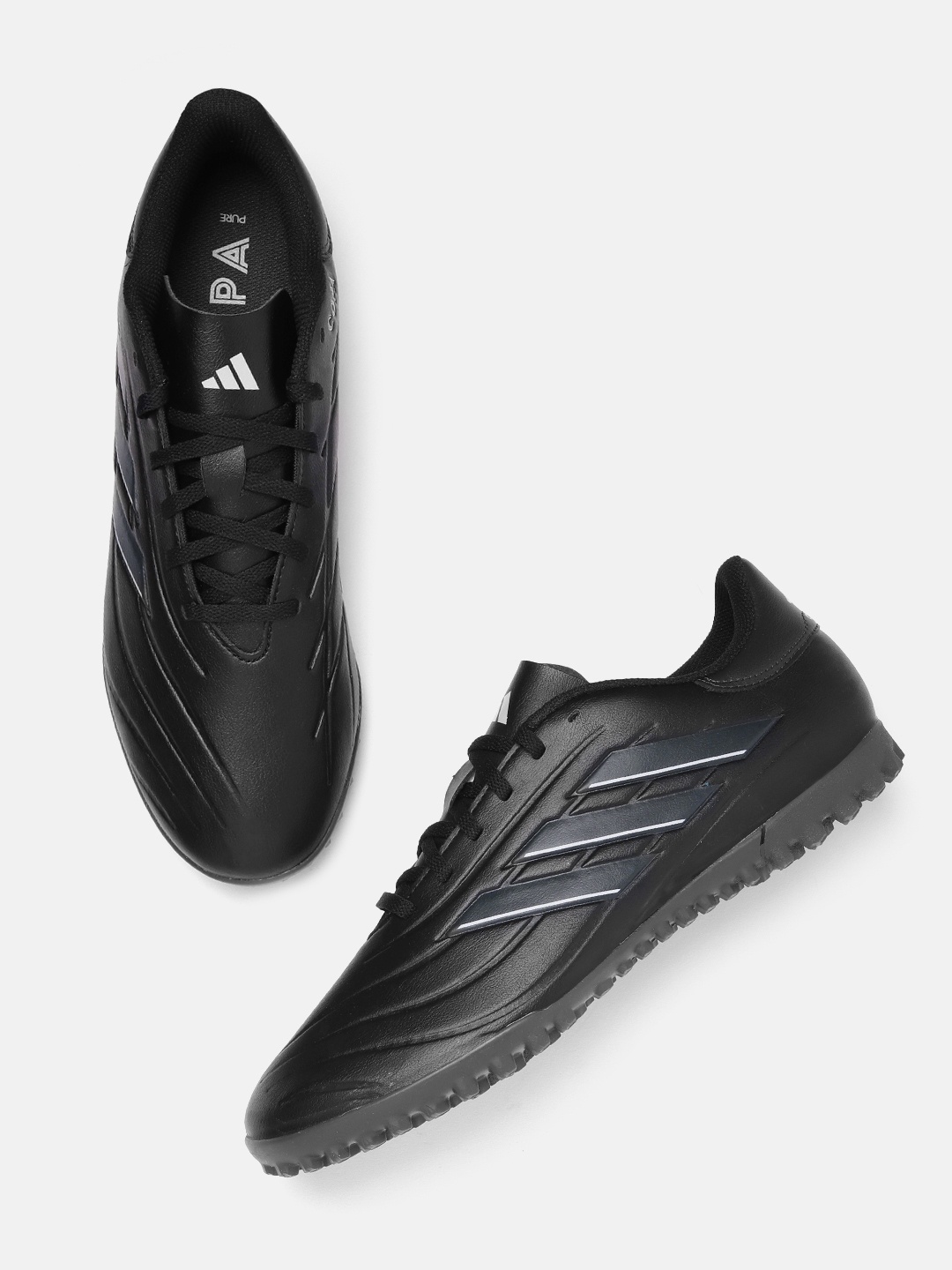 

ADIDAS Unisex Copa Pure 2 Club TF Football Shoes, Black