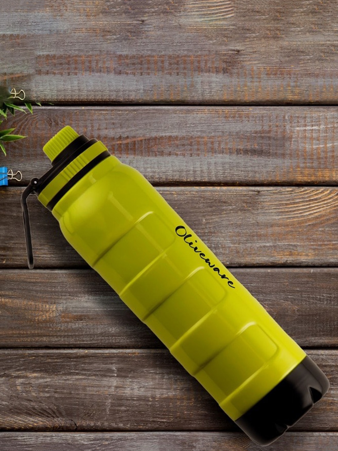 

SOPL-OLIVEWARE Green Printed Water Bottle 1 L