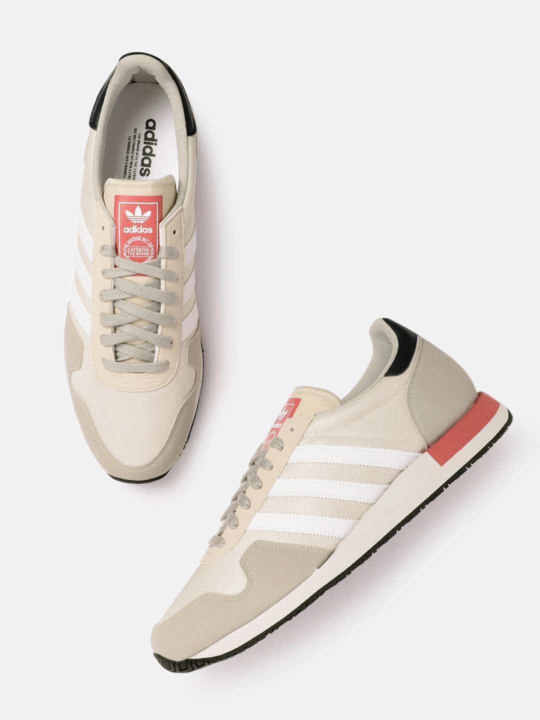 

ADIDAS Originals Men USA 84 Sneakers, Beige