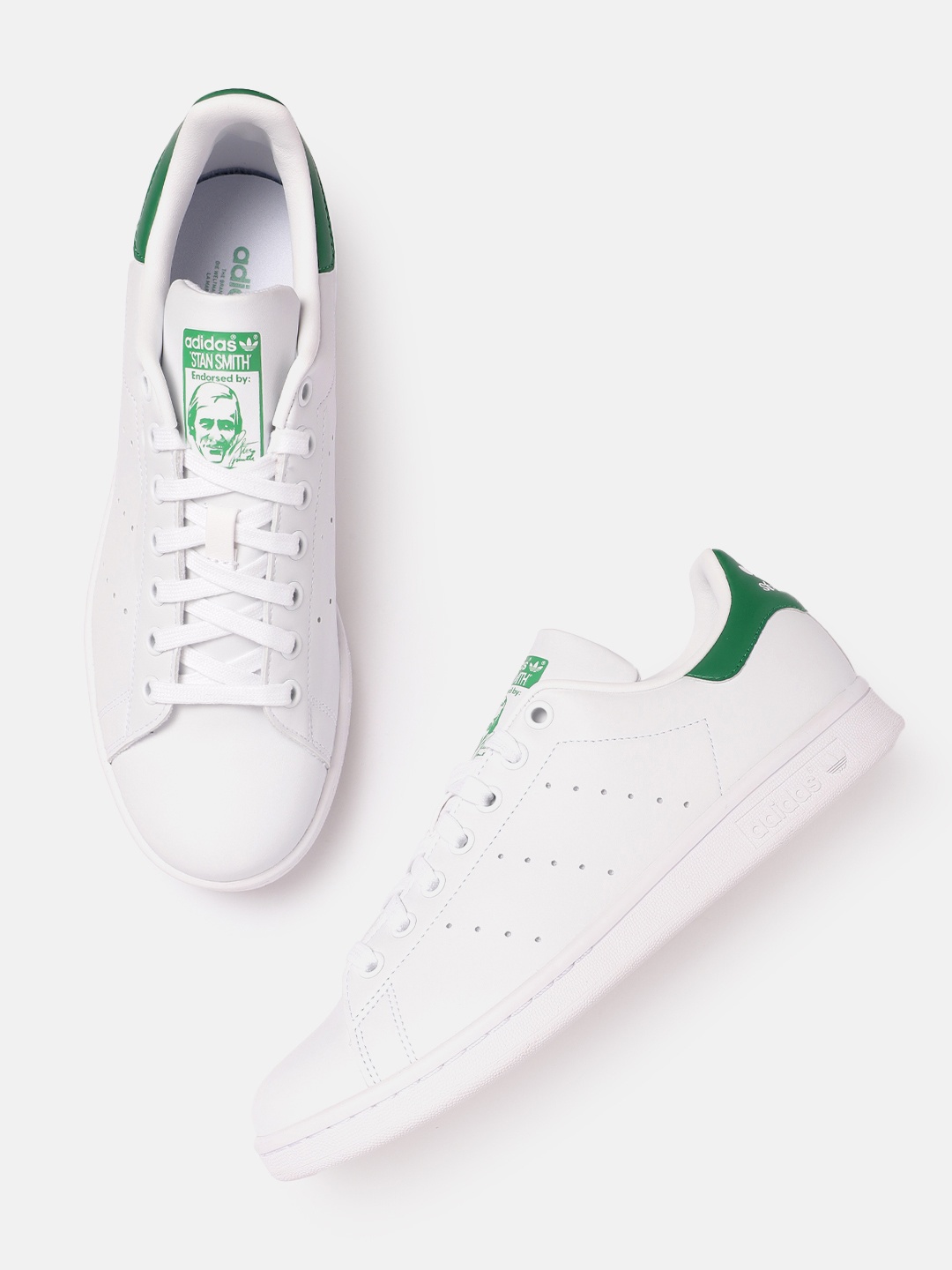 

ADIDAS Originals Women Perforated Detail Stan Smith Sneakers, White