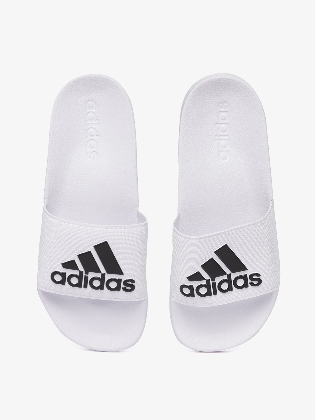 

ADIDAS Unisex Adilette Shower Printed Sliders, White