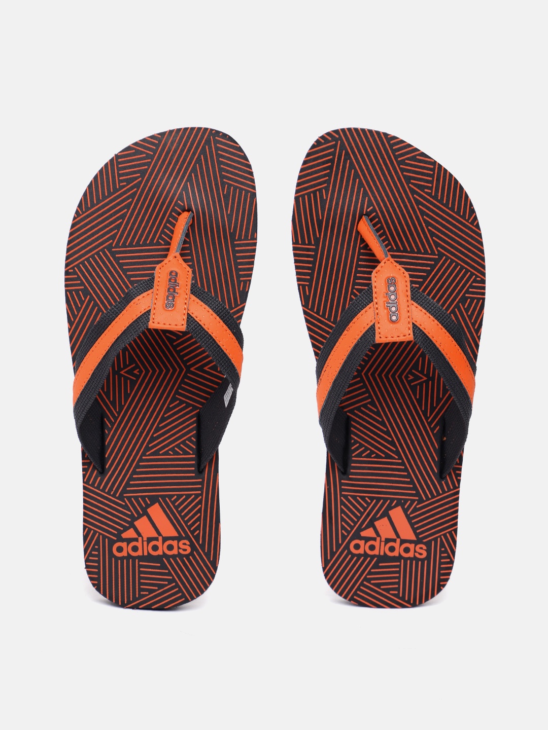 

ADIDAS Men Printed HURTLE Thong Flip-Flops, Grey