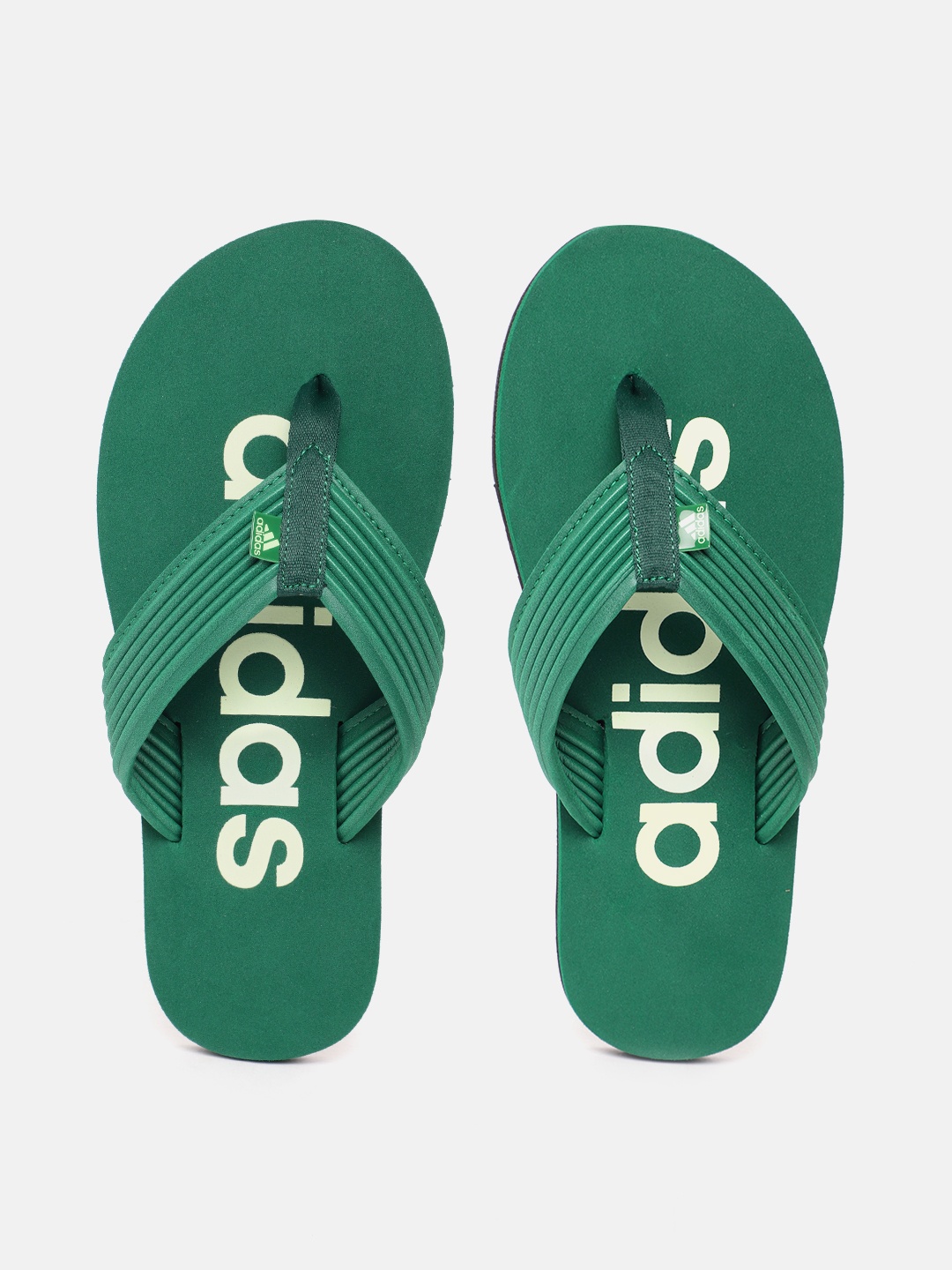 

ADIDAS Men Printed YOMPZEE Thong Flip-Flops, Green