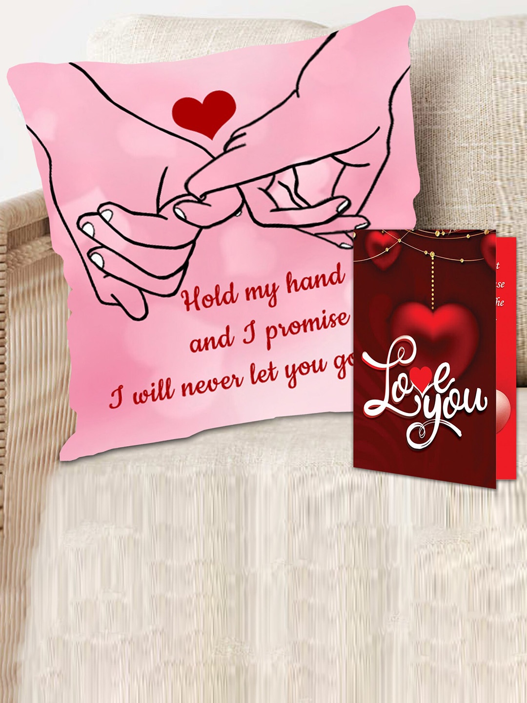 

ME & YOU Pink & Red 2 Pieces Gift Set
