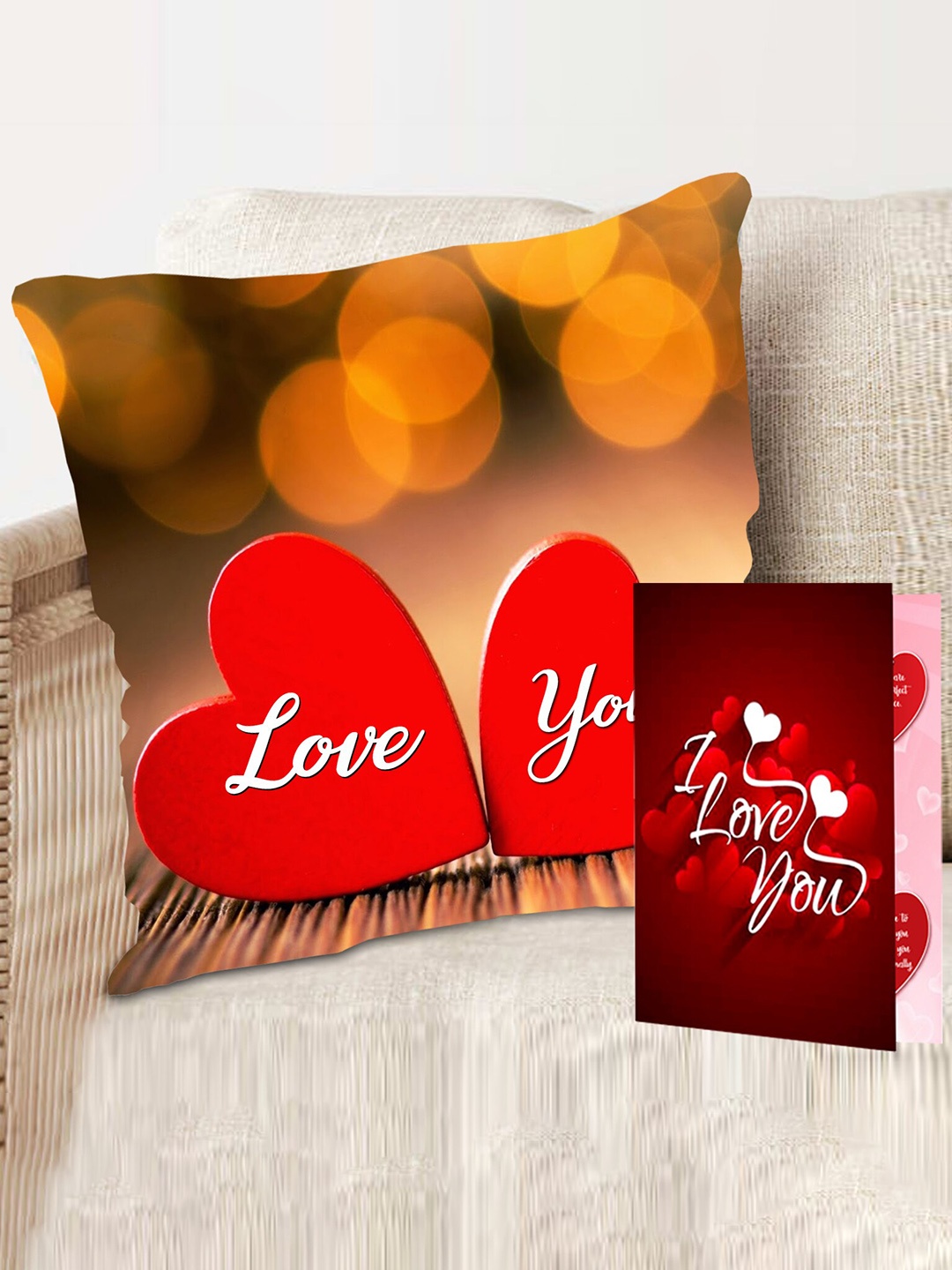 

ME & YOU Yellow & Black 2 Pieces Valentine Day Gift Set