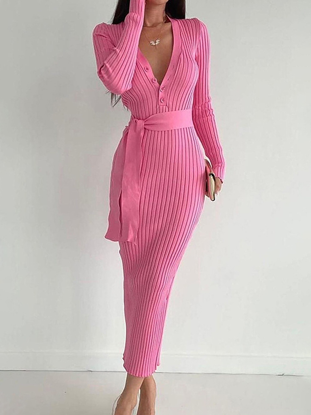 

LULU & SKY Pink Dress