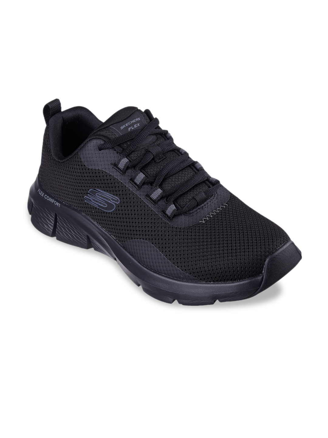 

Skechers Men FLEX COMFORT - SERRON Sneakers, Black