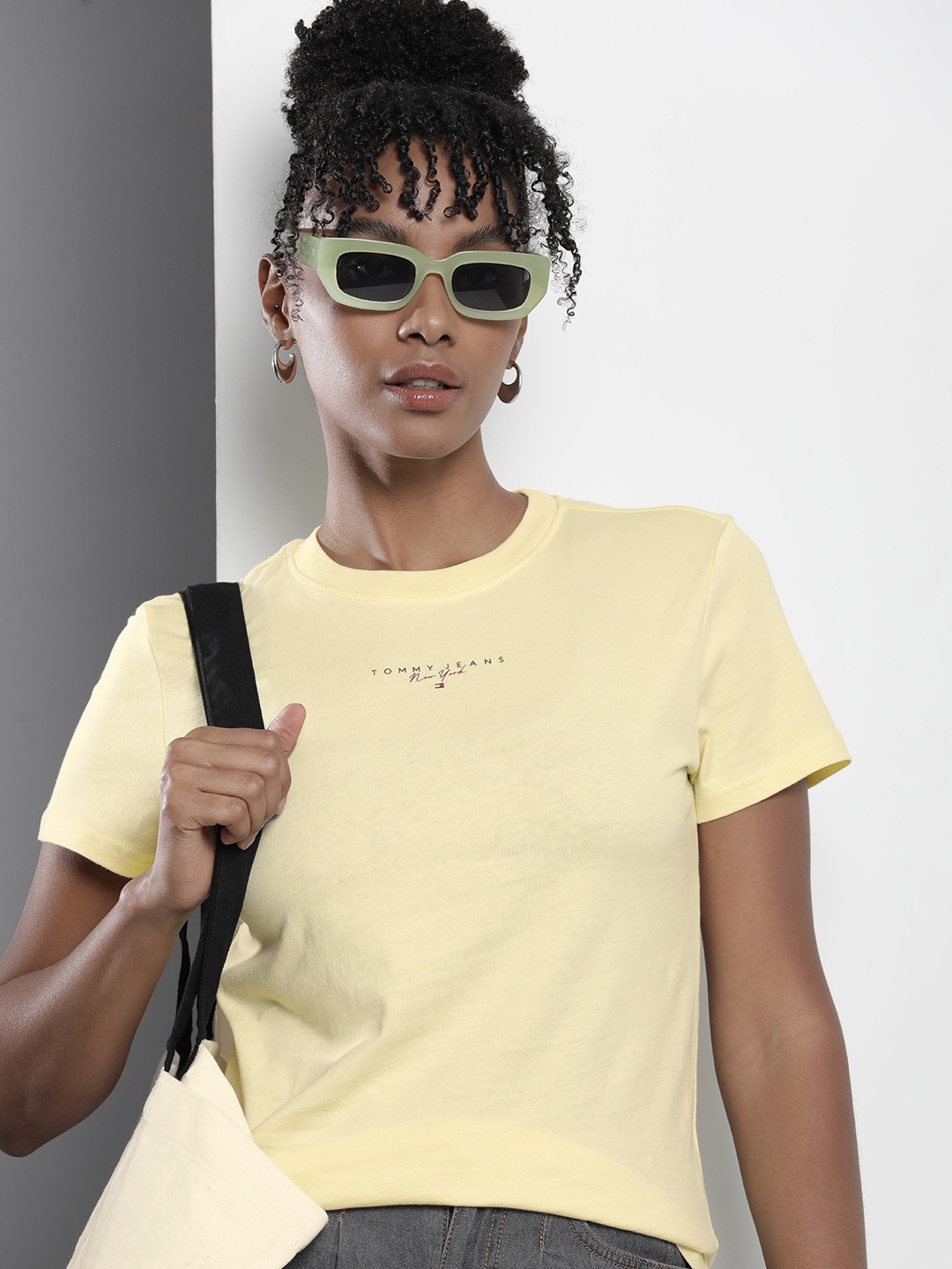 

Tommy Hilfiger Pure Cotton T-shirt, Yellow