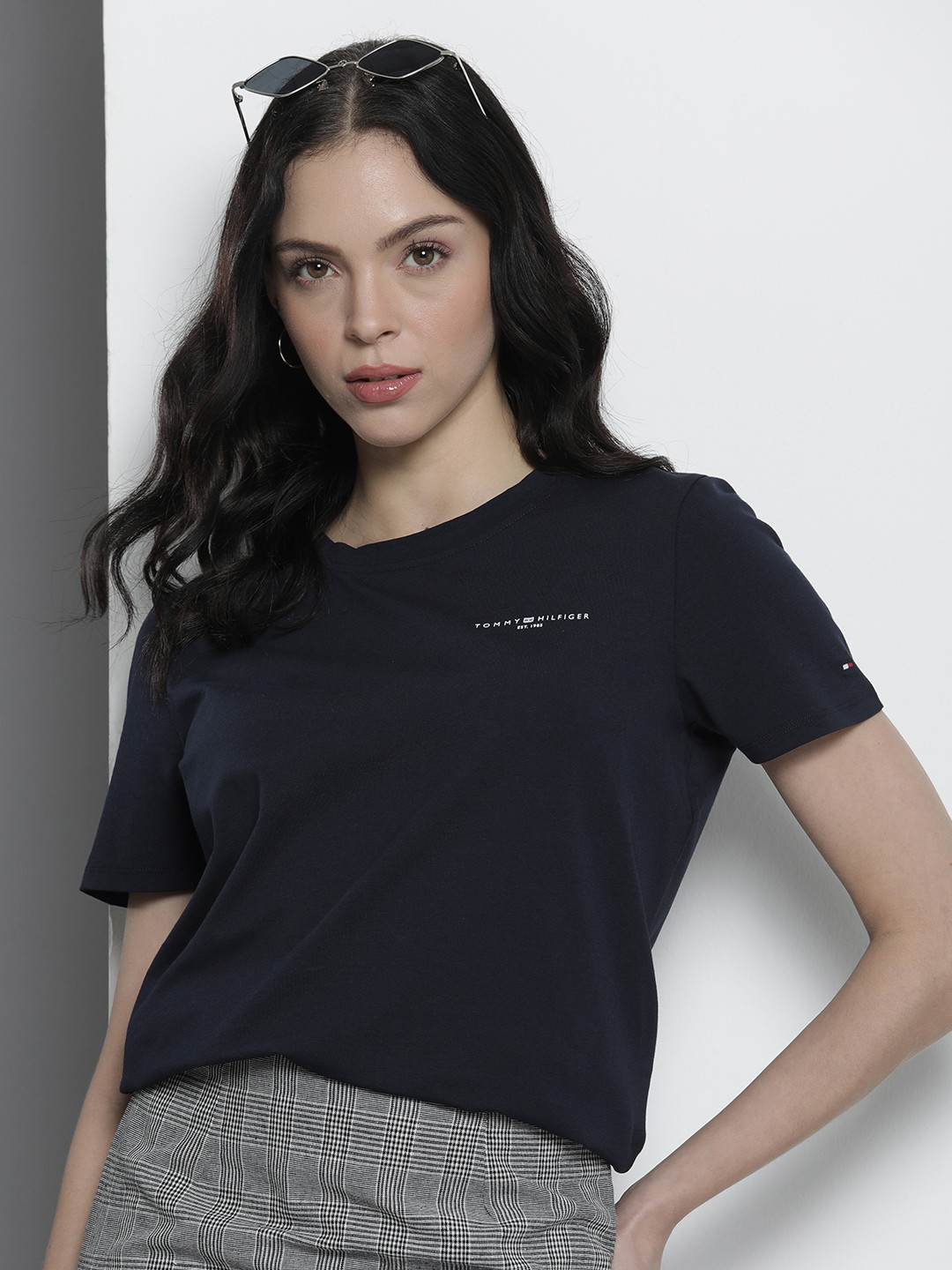 

Tommy Hilfiger Applique Casual T-shirt, Navy blue