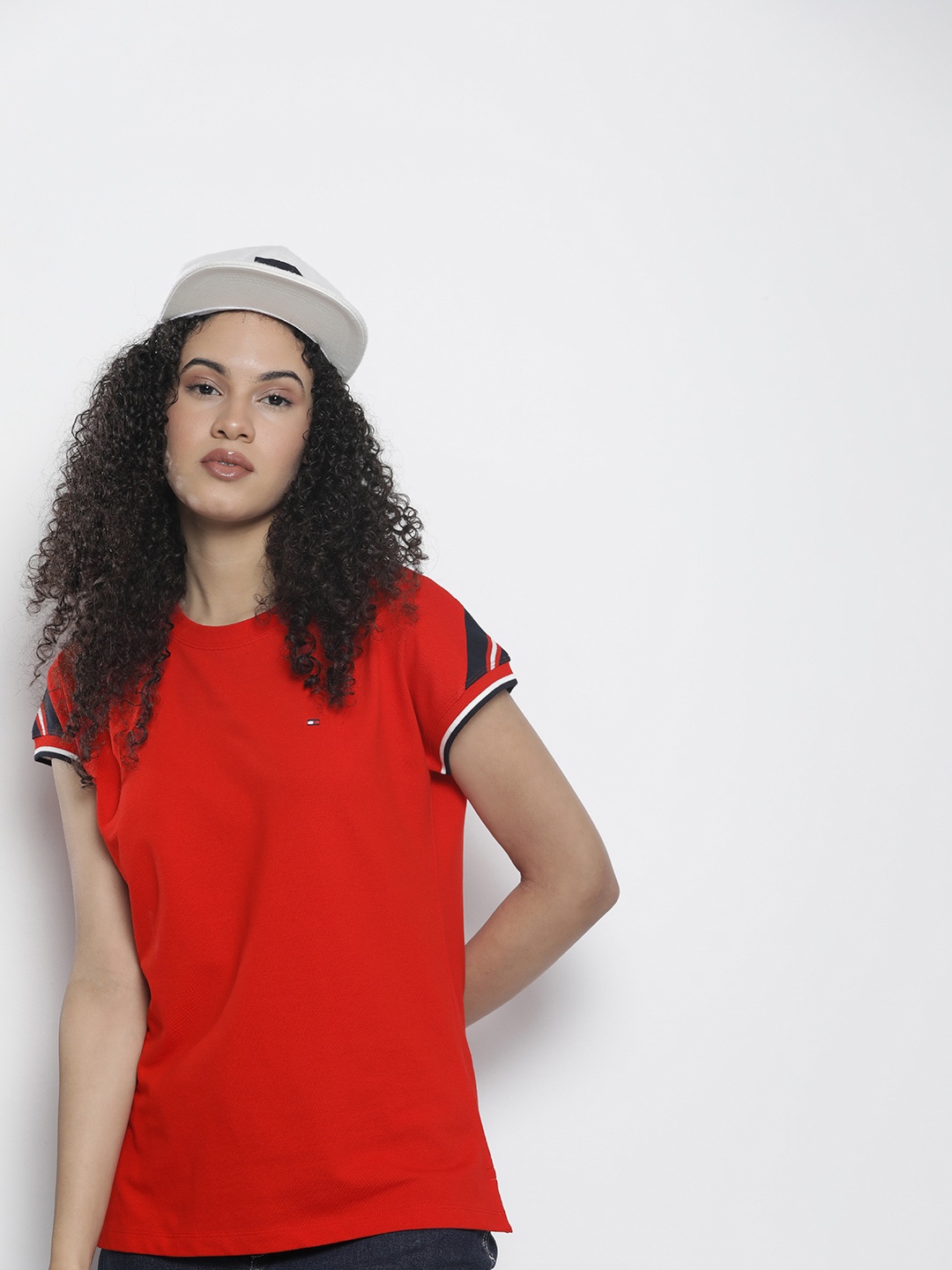 

Tommy Hilfiger Round Neck T-shirt, Red