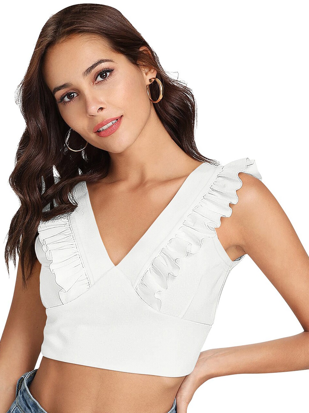 

BAESD White short Top