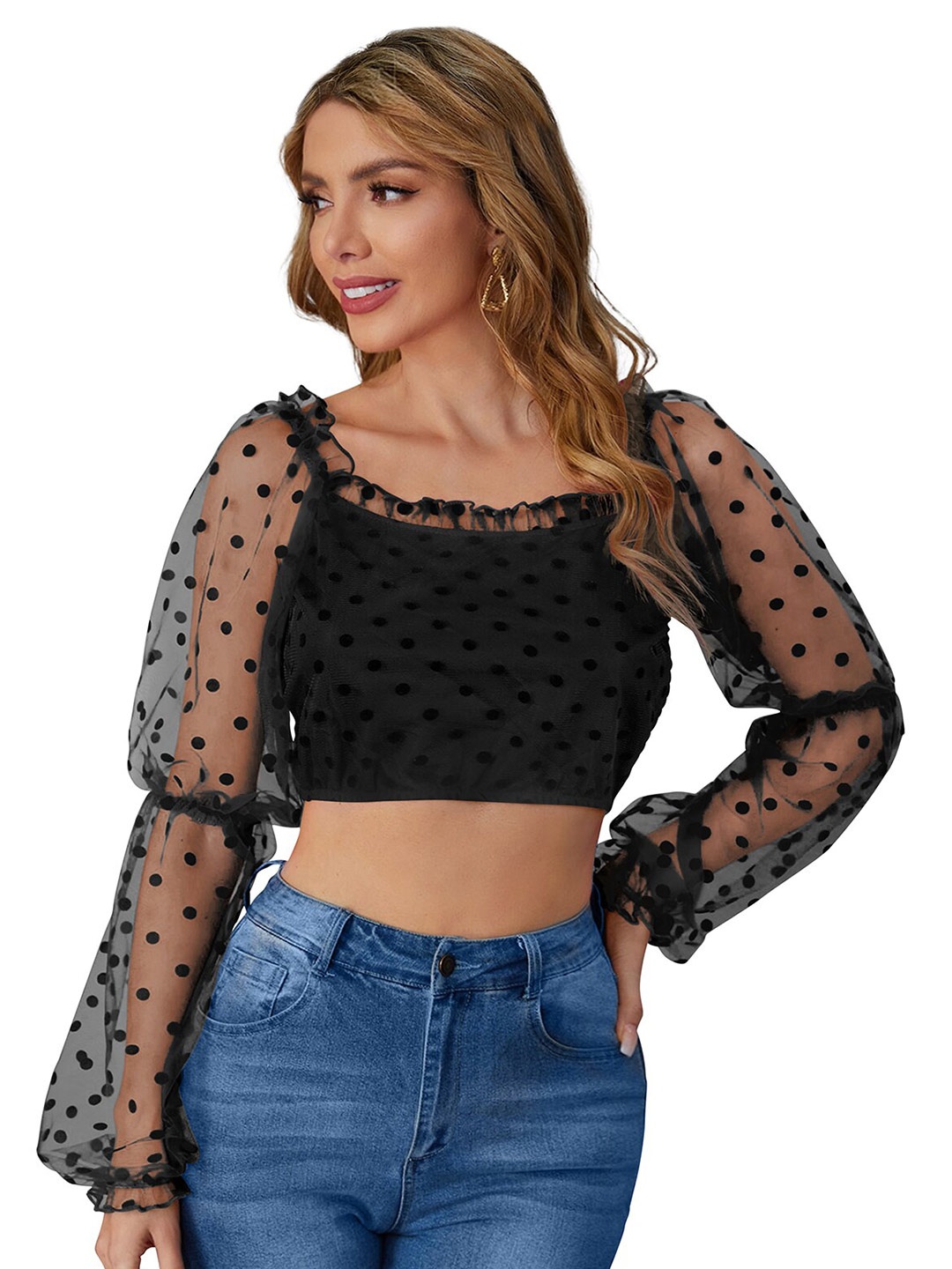 

BAESD Black long Top