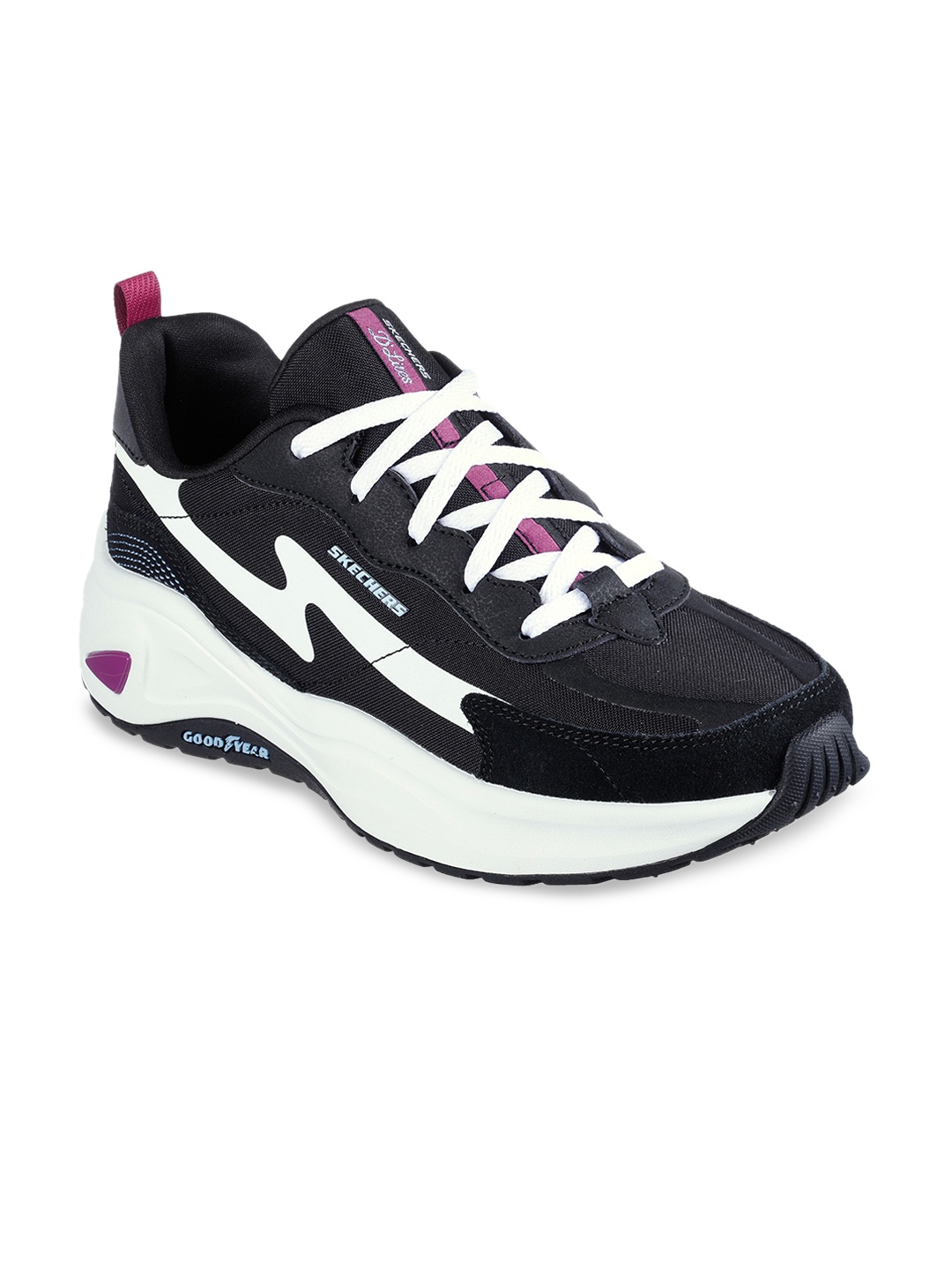 

Skechers Women D'LITES WAVE - ALWAYS BETTER, Black