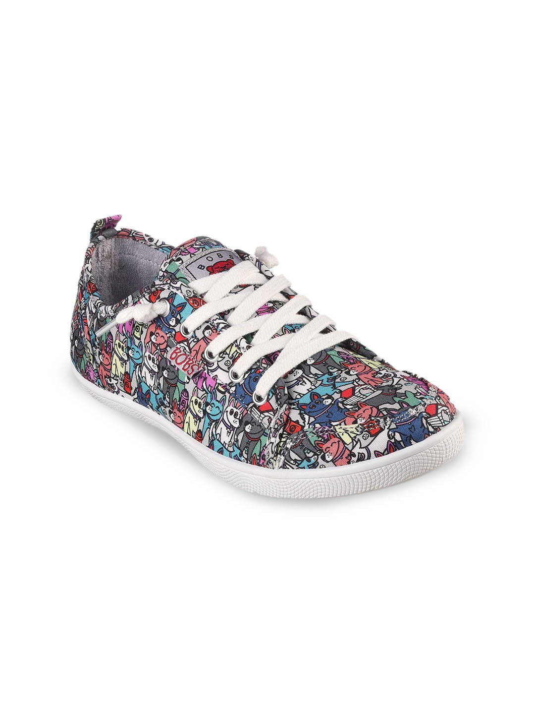 

Skechers Women BOBS B CUTE-FRIENDS FUR-EVER Sneakers, Grey