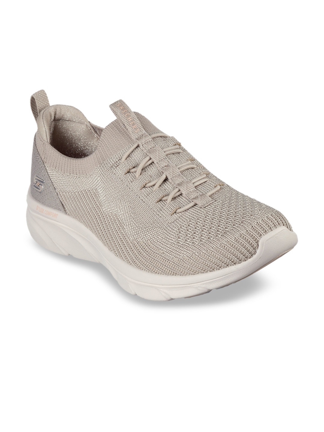 

Skechers Women Perforations Lightweight Sneakers, Taupe