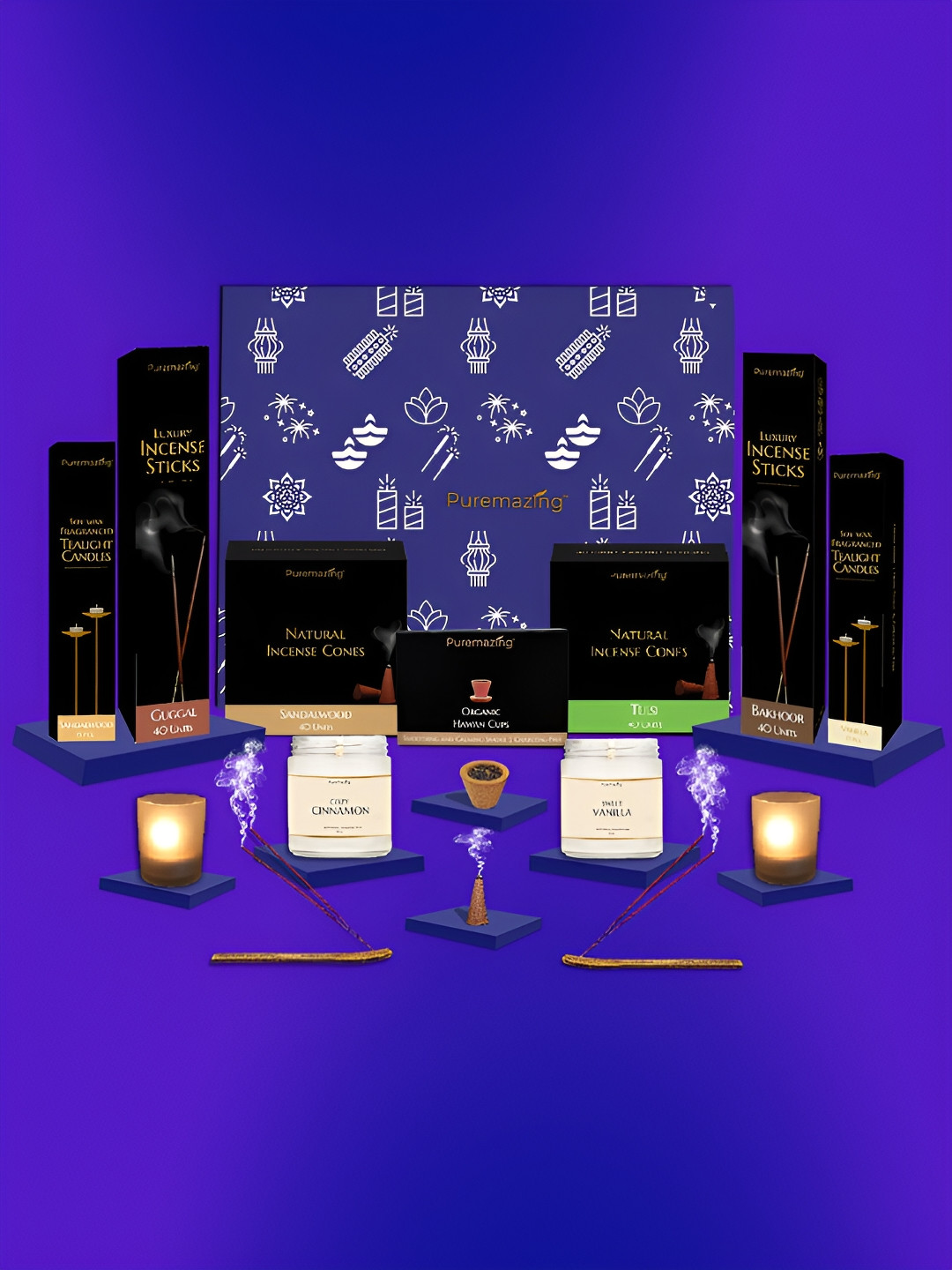 

Imvelo Green your hygiene Black 16 Pcs Home Fragrances Set