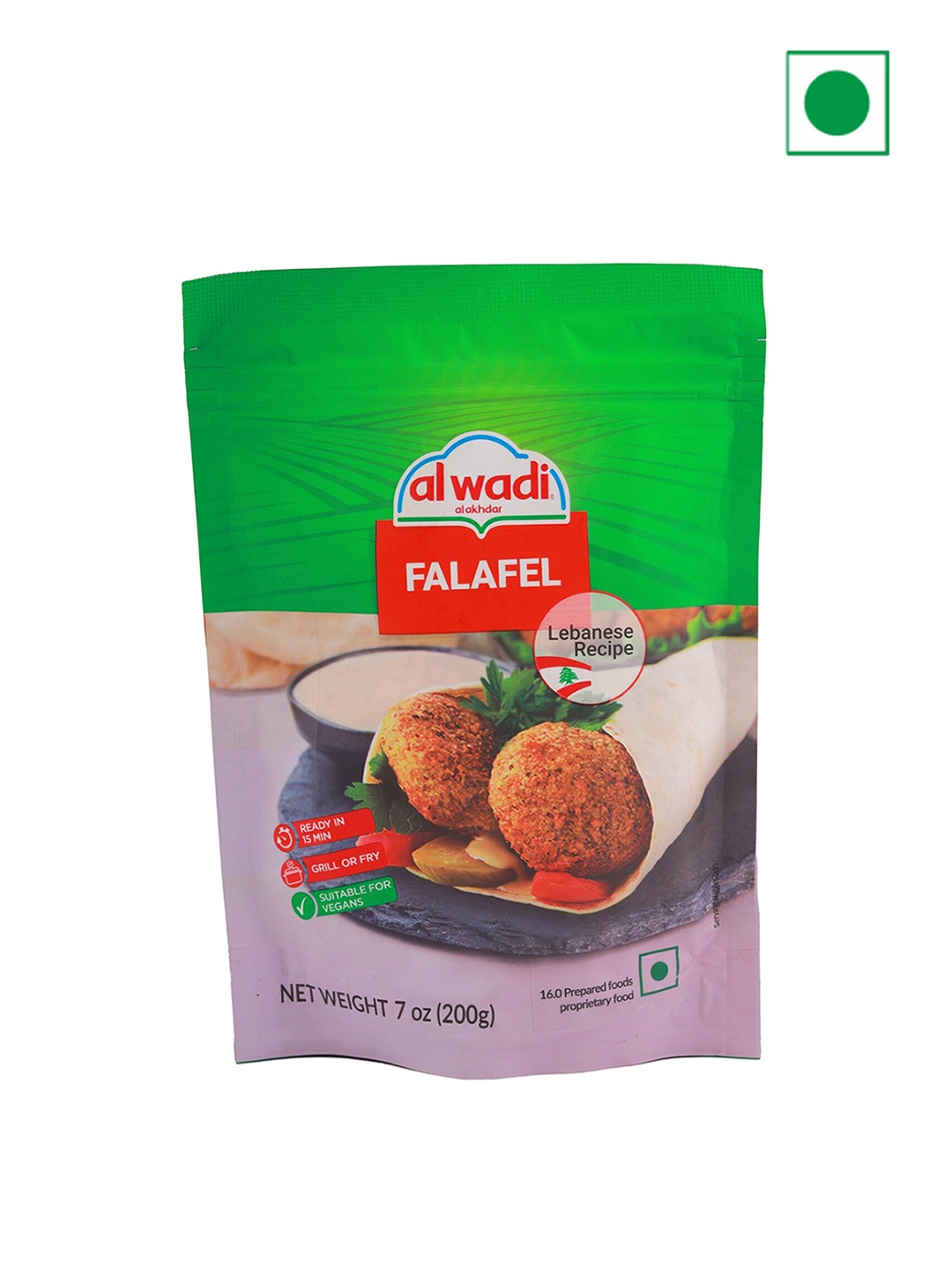 

Al Wadi Falafel 200 g, Red