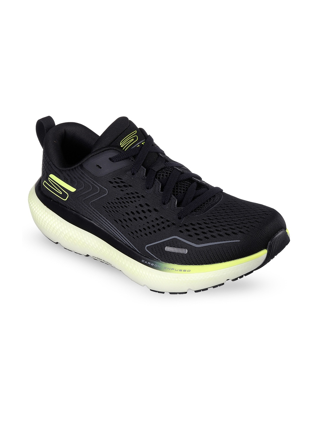 

Skechers Men GO RUN RIDE 11 Running Shoes, Black