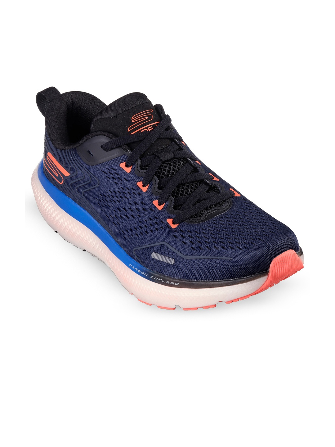 

Skechers Men GO RUN RIDE 11 Running Shoes, Navy blue