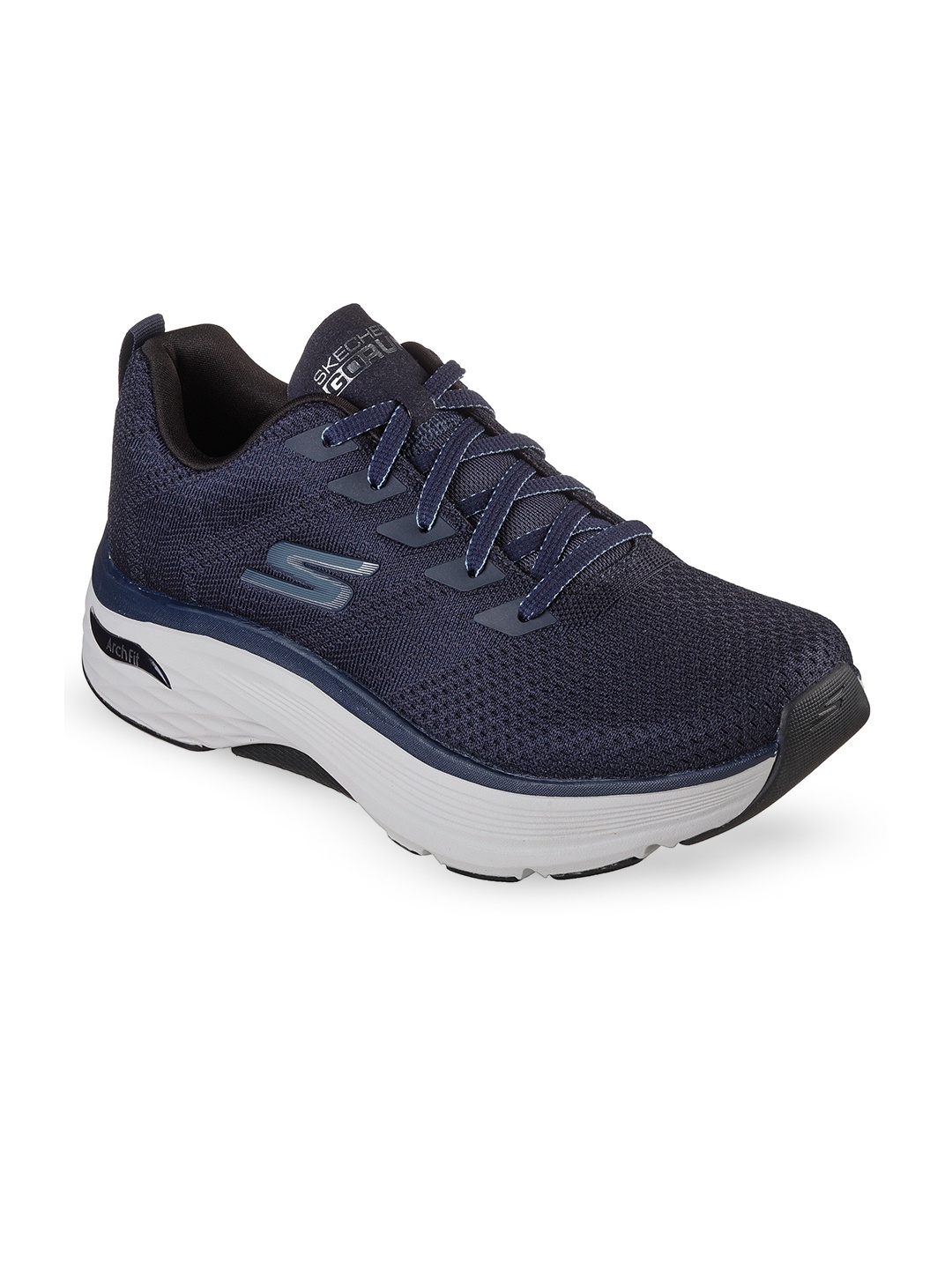 

Skechers Men MAX CUSHIONING ARCH FIT - UNI Running Shoes, Navy blue