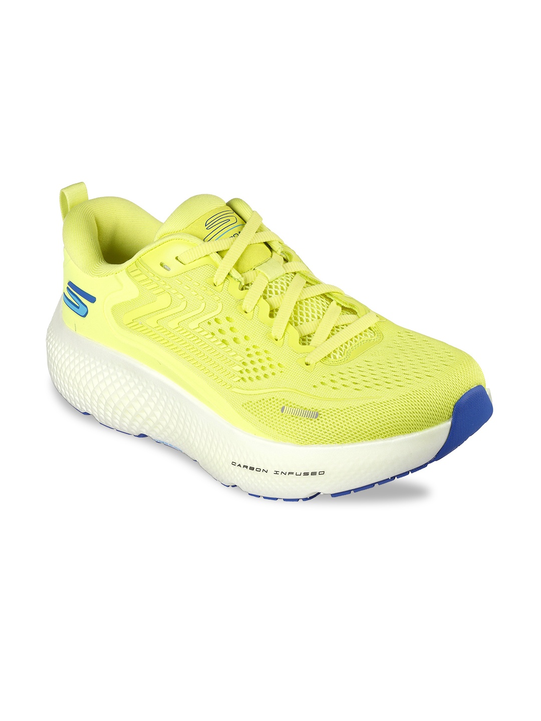 

Skechers Men GO RUN MAX ROAD 6 Running Shoes, Lime green