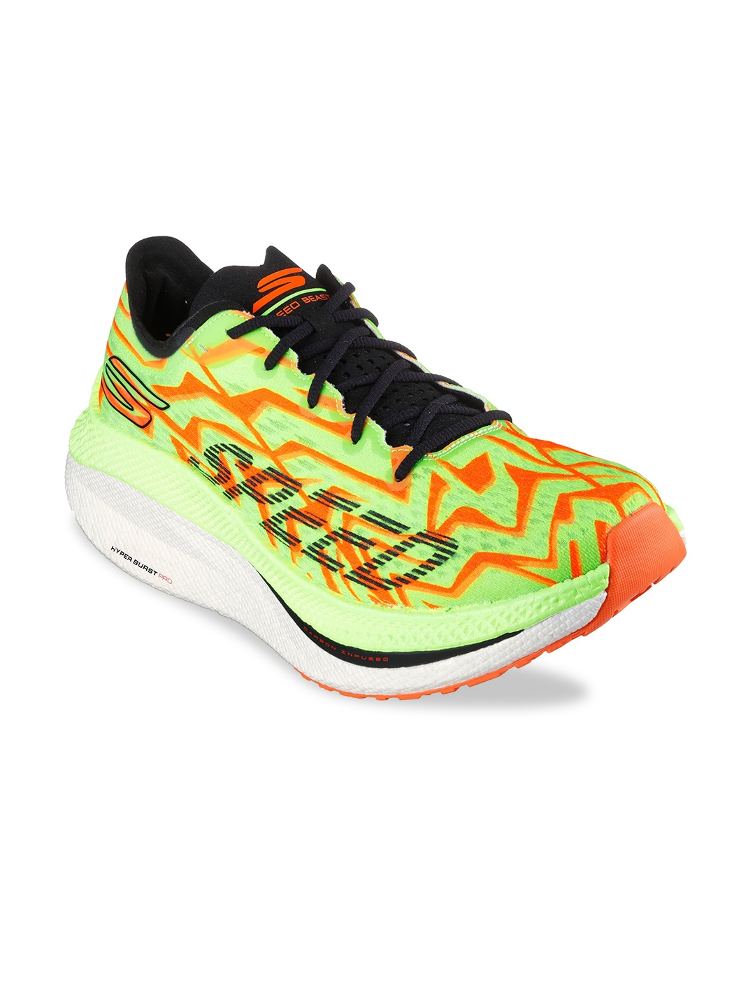 

Skechers Men GO RUN SPEED BEAST Running Shoes, Green