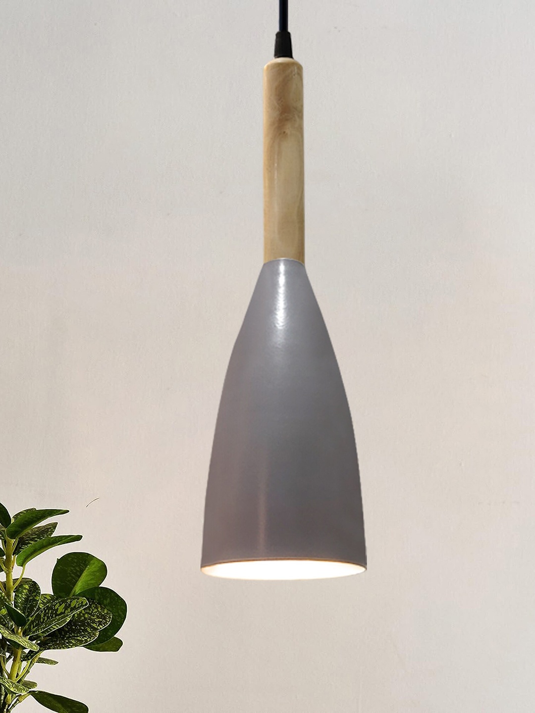 

Homesake Grey Metal Contemporary Ceiling Lamp