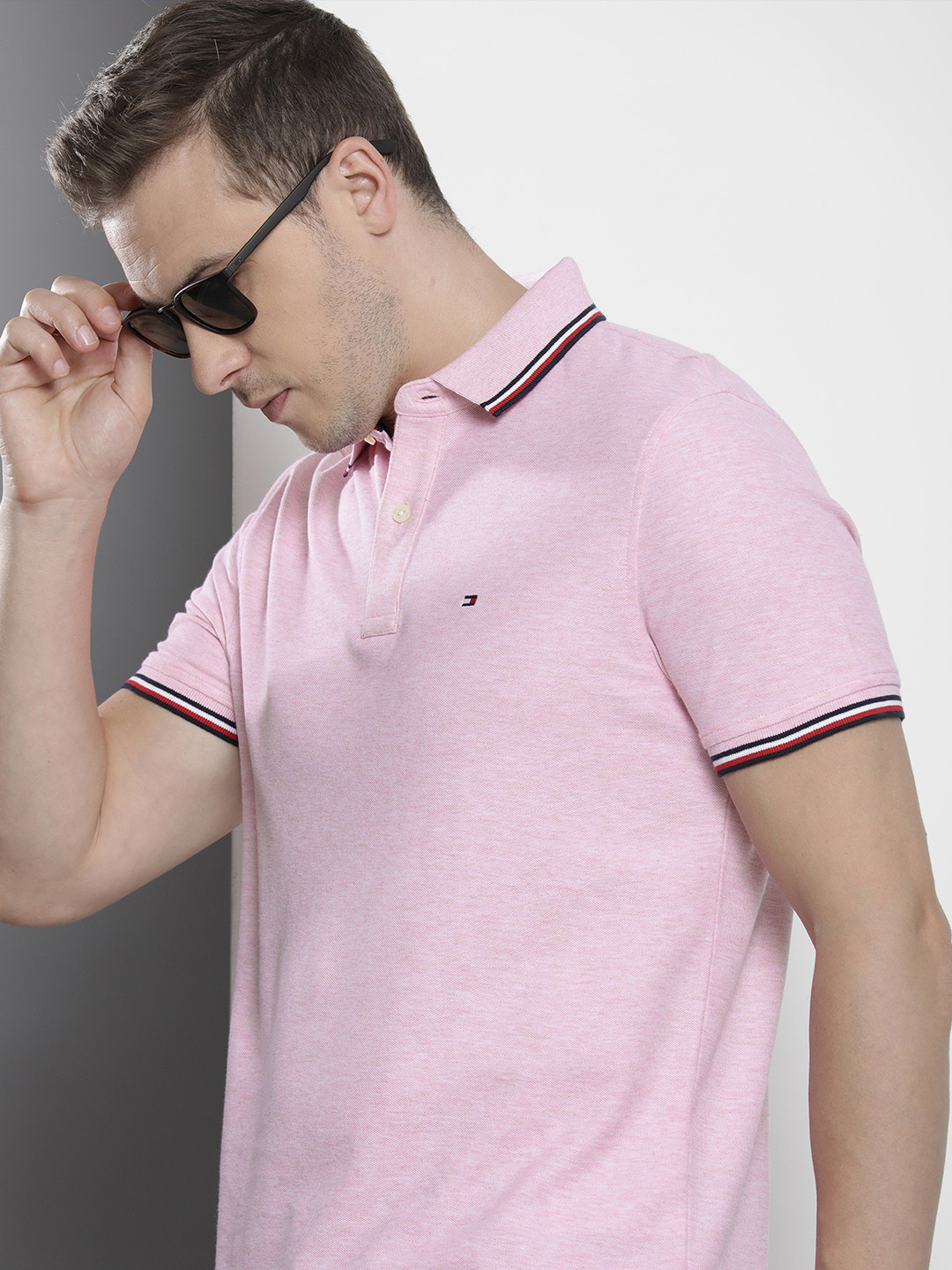 

Tommy Hilfiger Polo Collar T-shirt, Pink