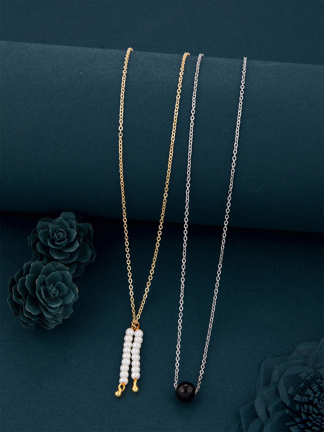 

DressBerry Set Of 2 Gold-Plated Antique Chains