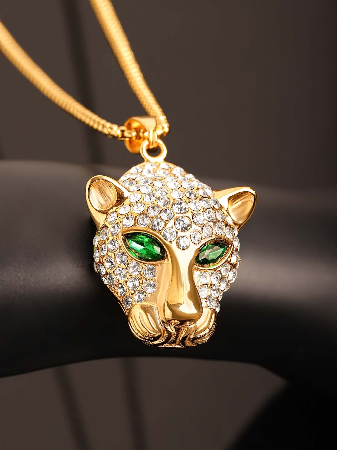 

The Roadster Lifestyle Co. Gold-Toned Gold-Plated Chain With Pendant