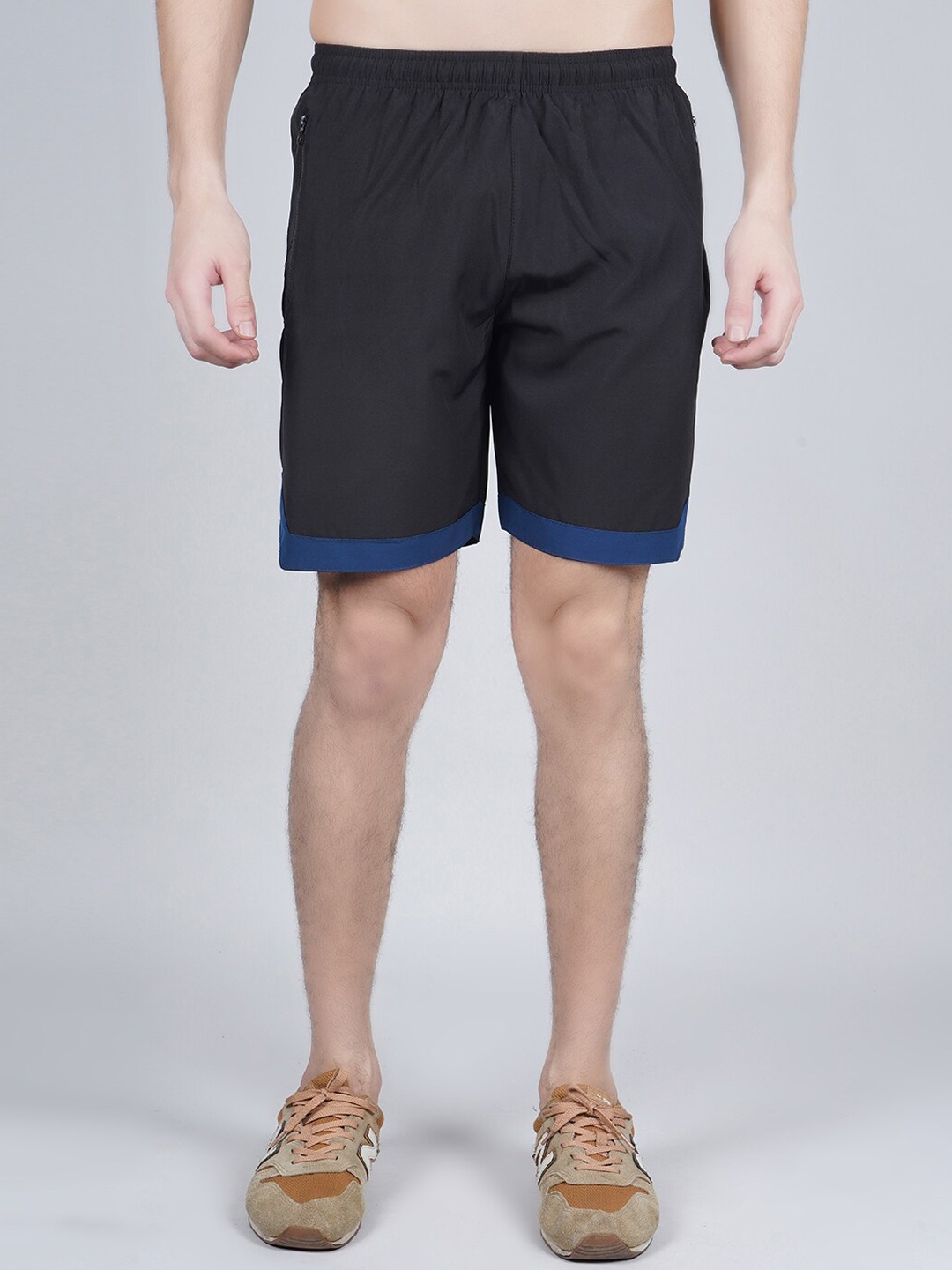 

NEVER LOSE Men Mid-Rise Dry-Fit Technology Sports Shorts, Green