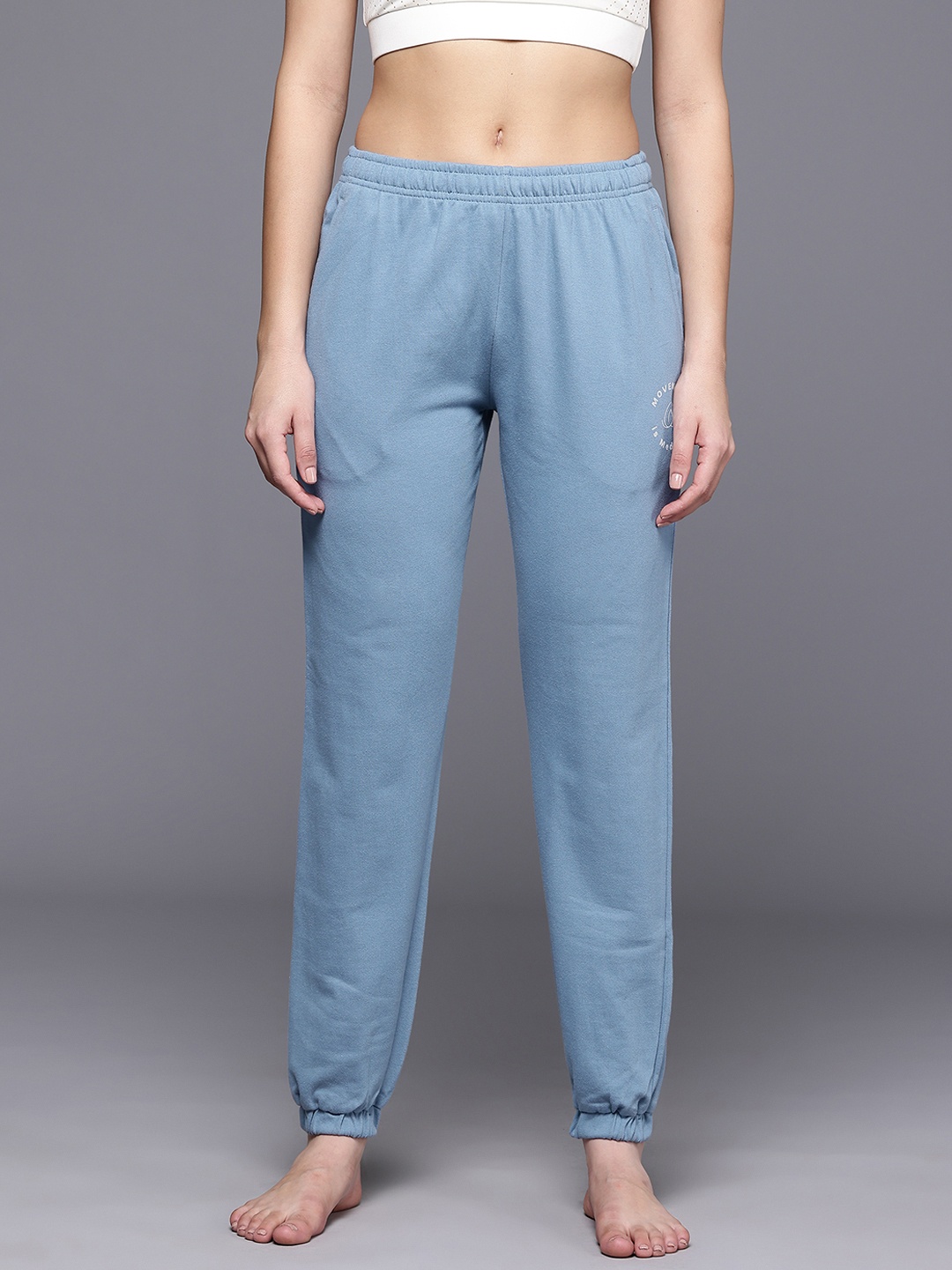 

HRX by Hrithik Roshan Women Yoga Joggers, Blue