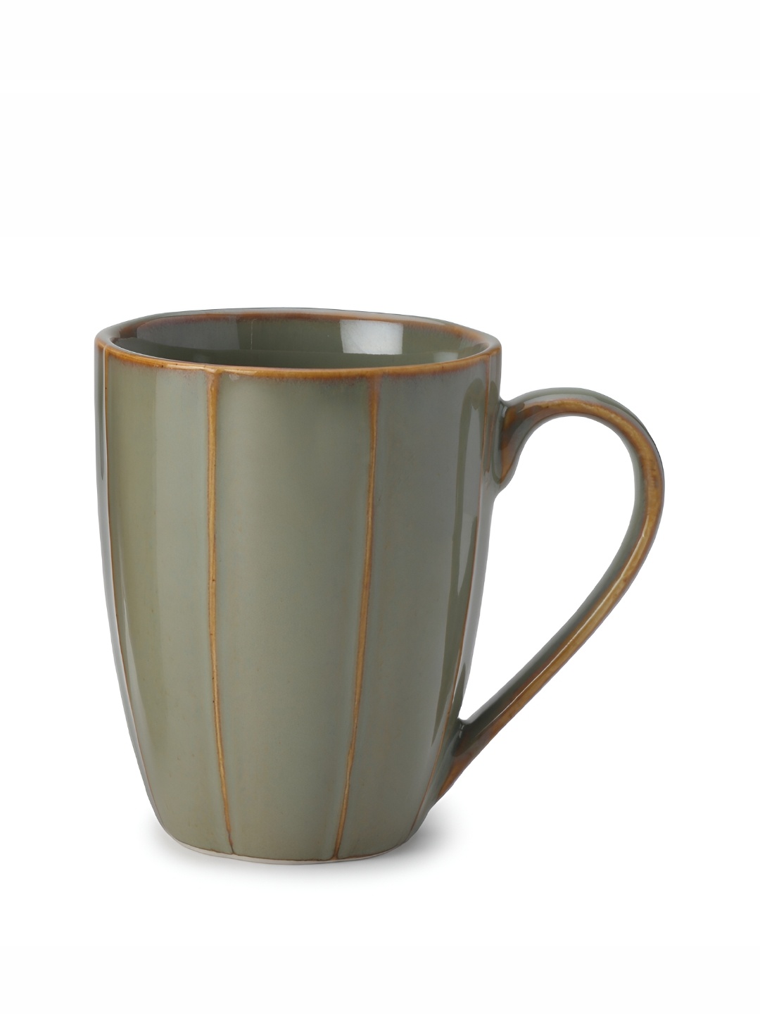 

BODHI HOUSE Olive Green Solid Glossy Coffee Mugs 300 ML