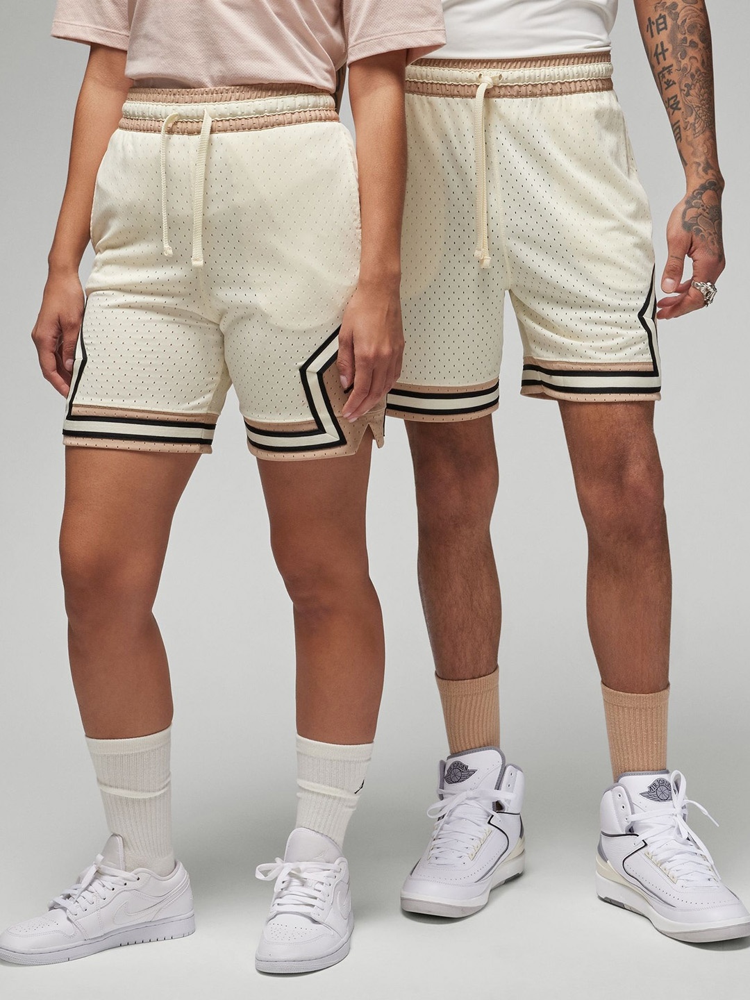

Nike Jordan Unisex Dri-Fit Diamond Sports Shorts, White