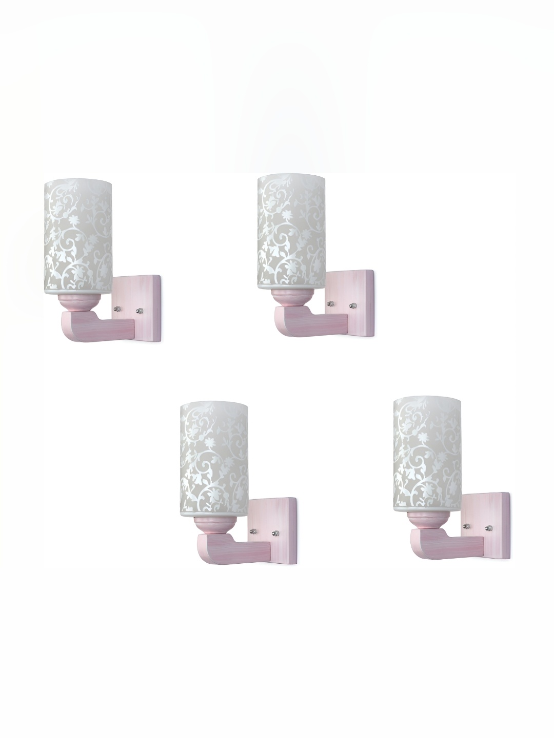 

Afast White 4 Pcs Glass Wall Lamps