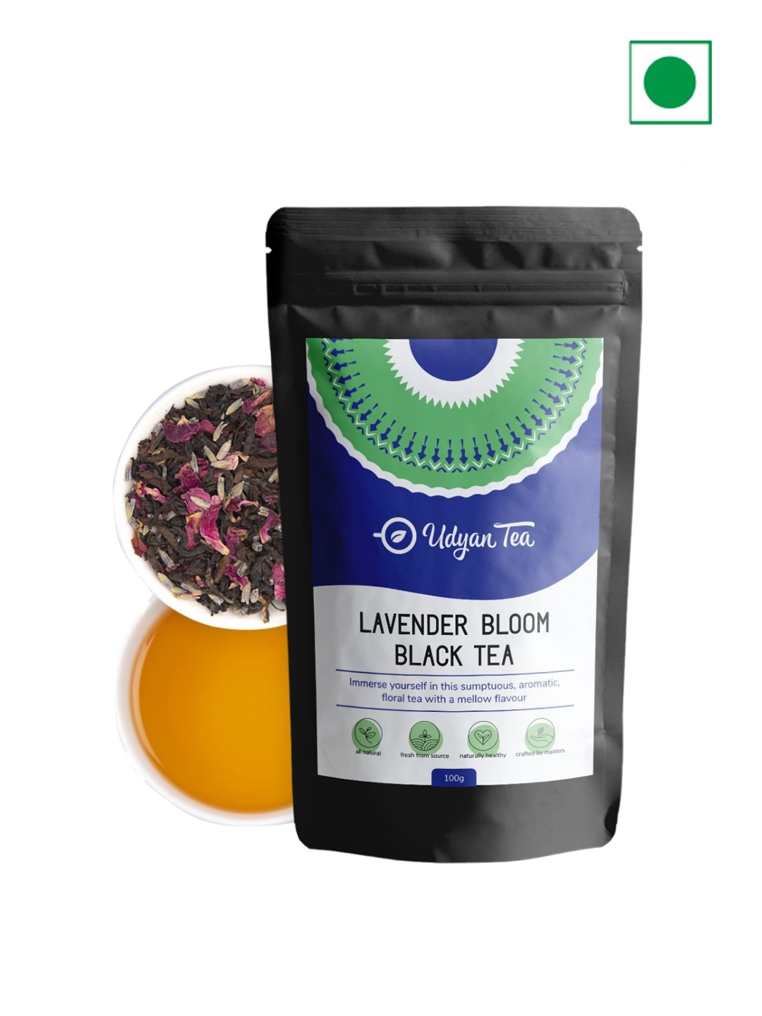 

Udyan Tea Lavender Bloom Black-100g, Na