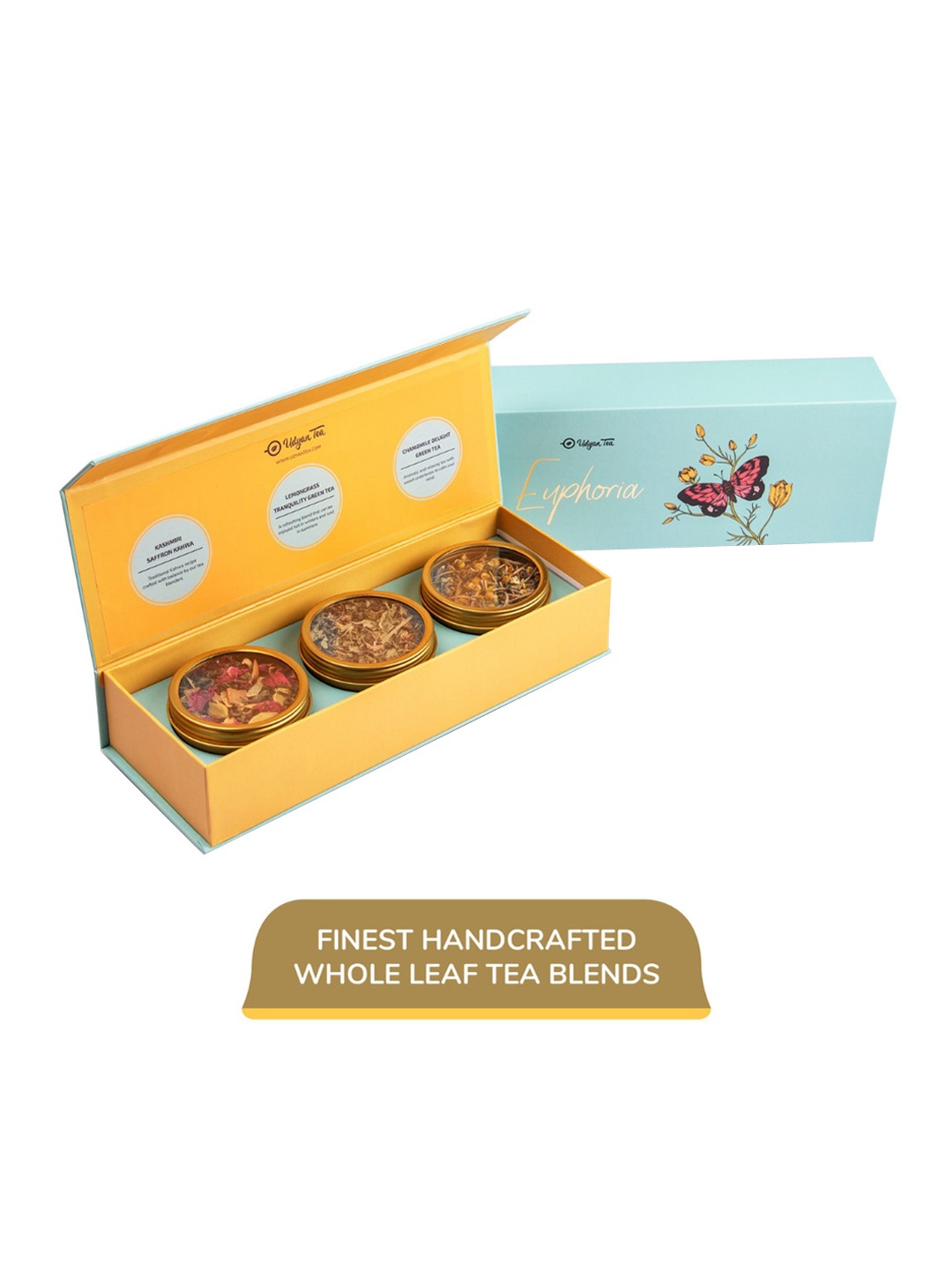 

Udyan Tea Euphoria Assorted Gift Box-75gms, Yellow