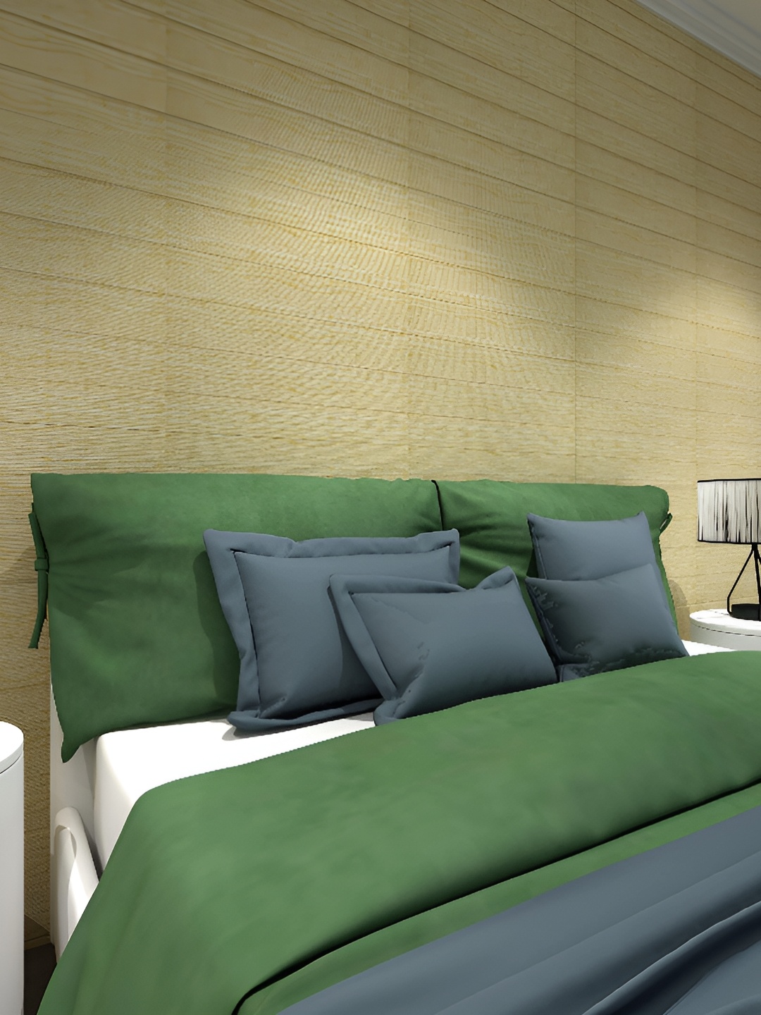 

HILOF Beige Geometric 3D Textured Self Adhesive Wallpaper