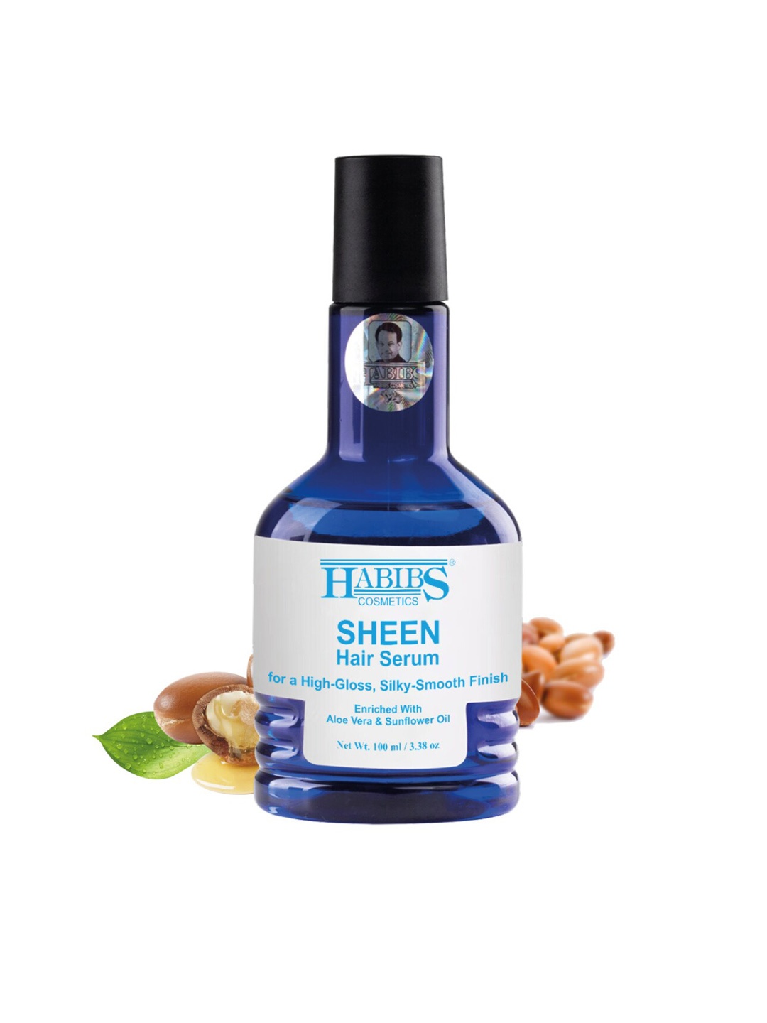 

HABIBS Sheen Hair Serum With Sunflower Oil - 100ml, Blue