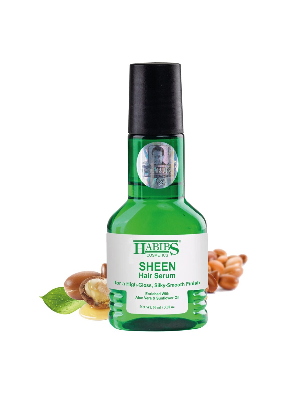 

HABIBS Sheen Hair Serum With Sunflower Oil - 50ml, Green