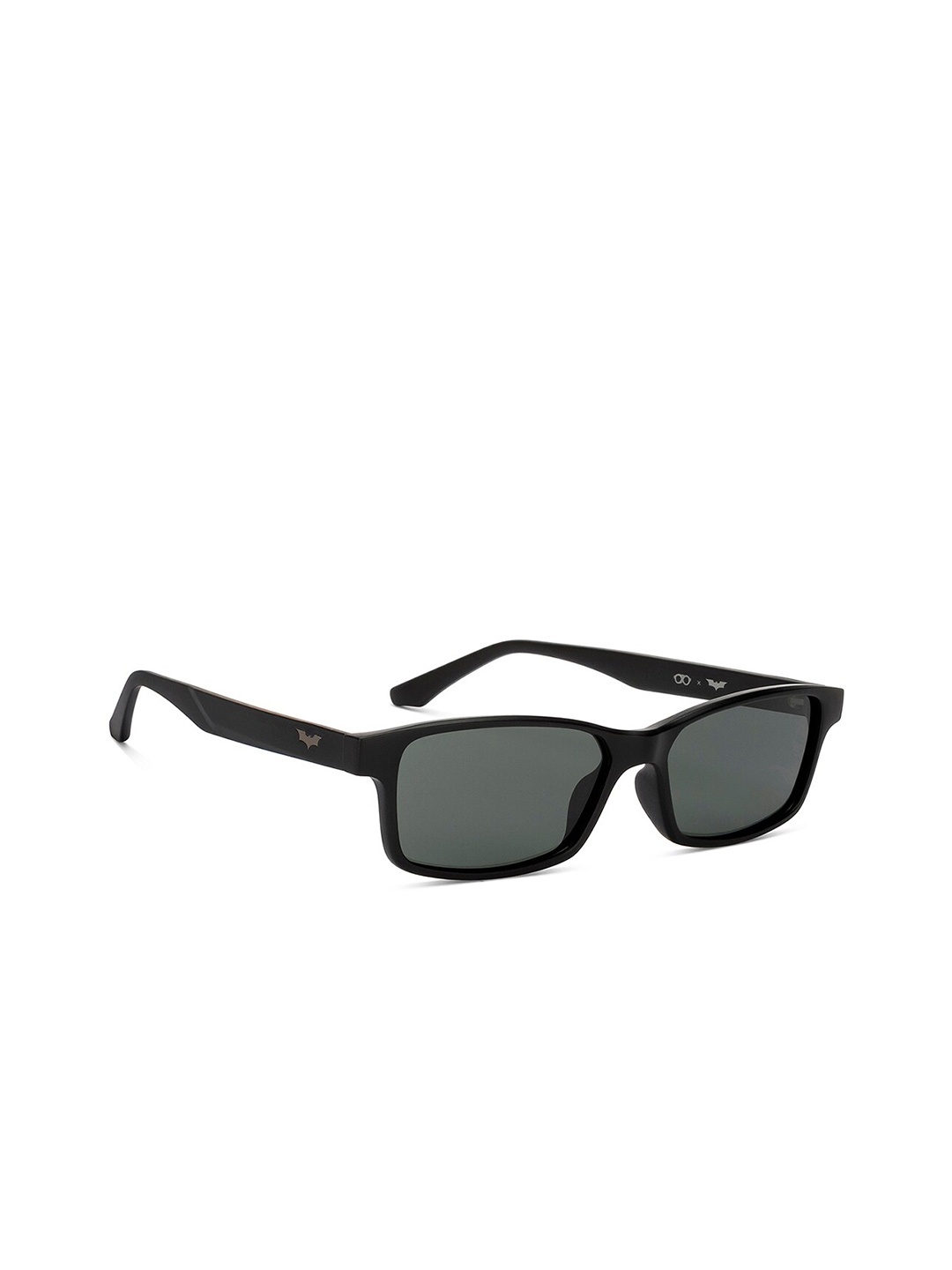 

Lenskart Studio Unisex Rectangle Sunglasses with Polarised and UV Protected Lens, Grey